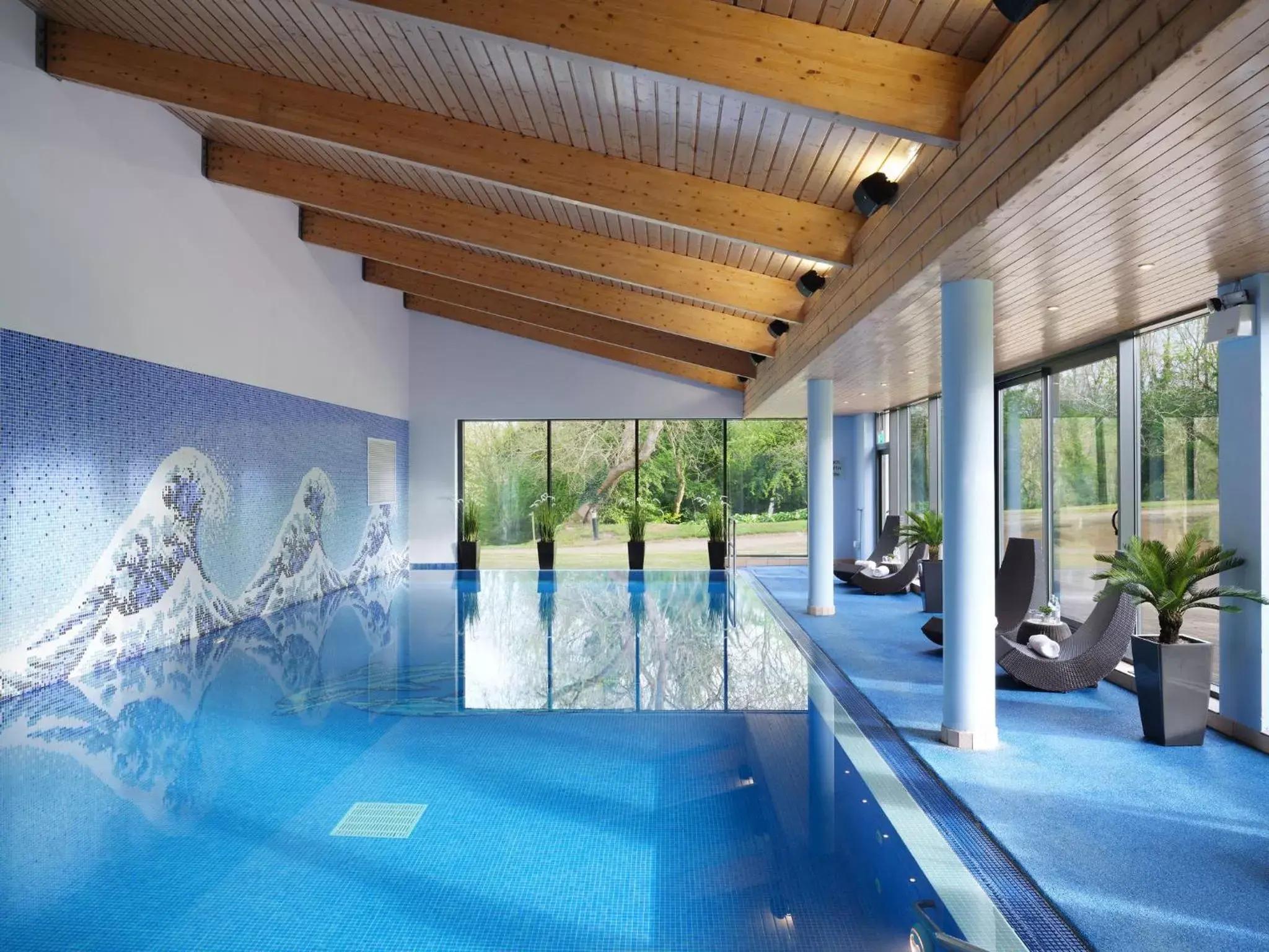 Swimming pool in Lyrath Estate Swimming pool in Lyrath Estate