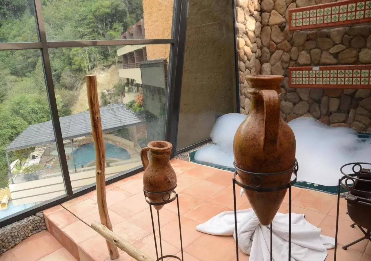 Spa and wellness centre/facilities in Hotel y Aguas Termales de Chignahuapan