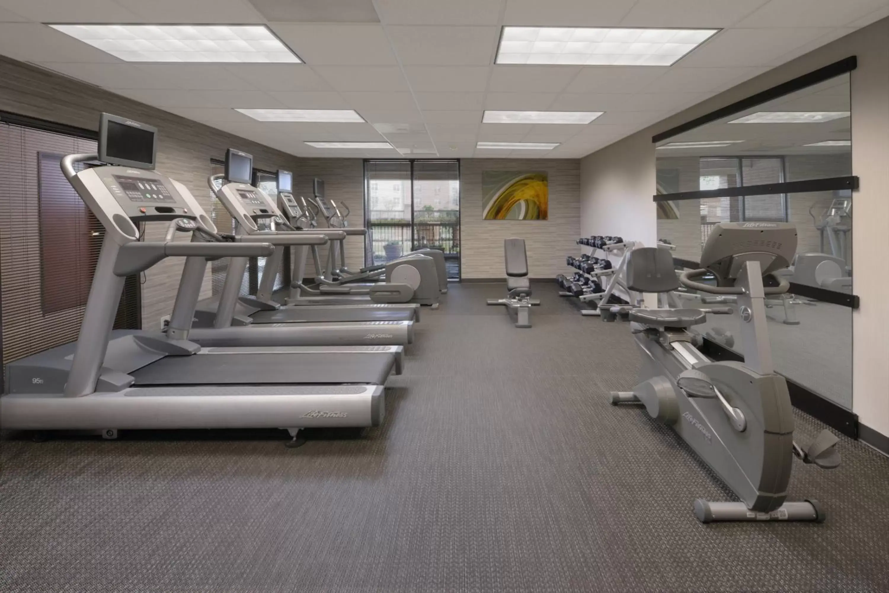 Fitness centre/facilities, Fitness Center/Facilities in Courtyard by Marriott Houston Northwest