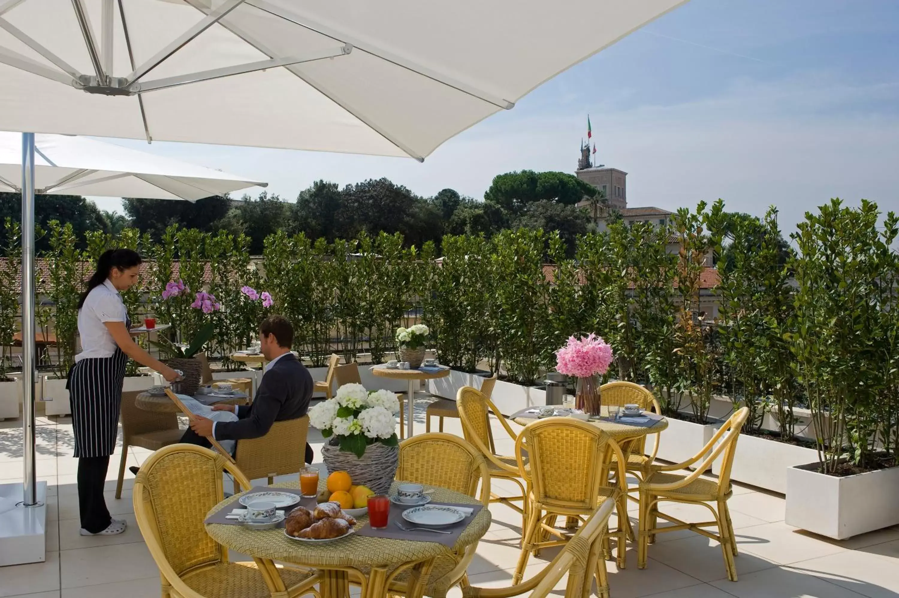 Balcony/Terrace, Restaurant/Places to Eat in Hotel De Petris
