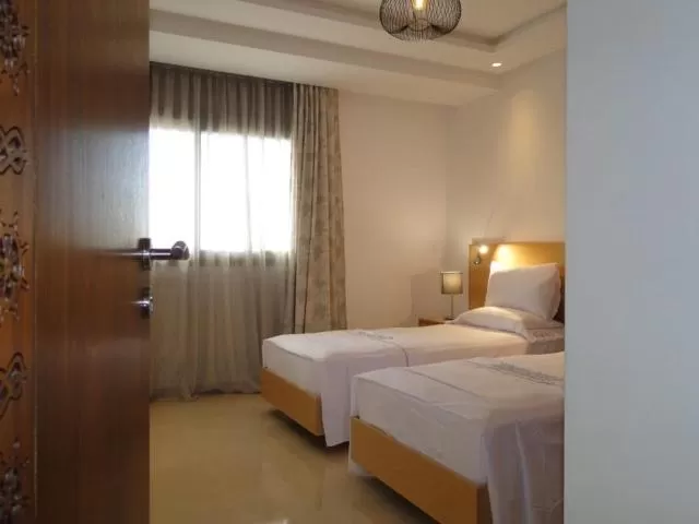 Bed in RESIDENCE PUERTO MARINA Corniche d'Asilah