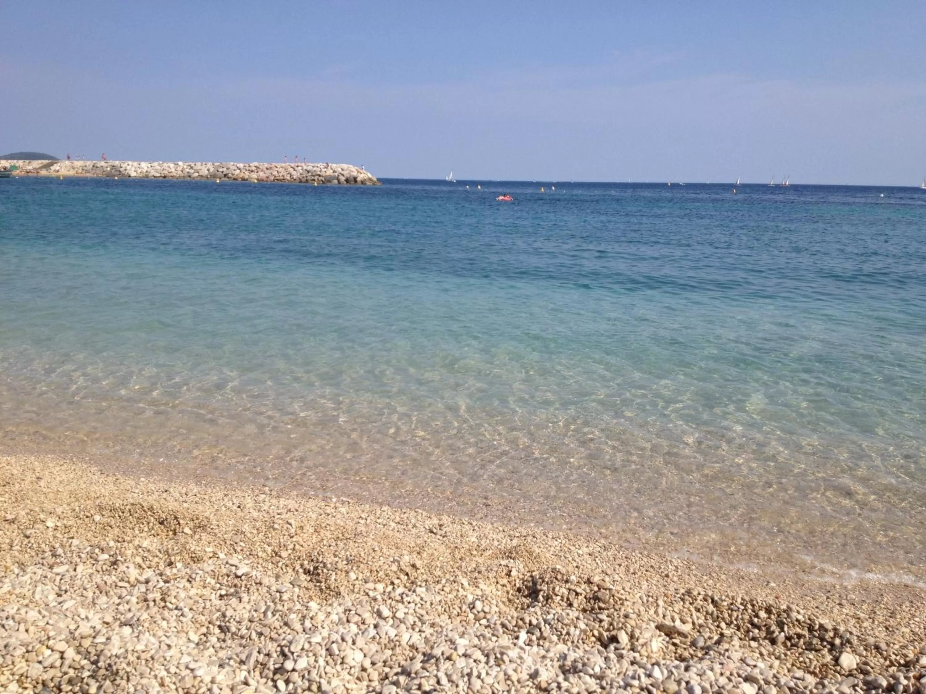 Beach in Au Nouvel Hôtel