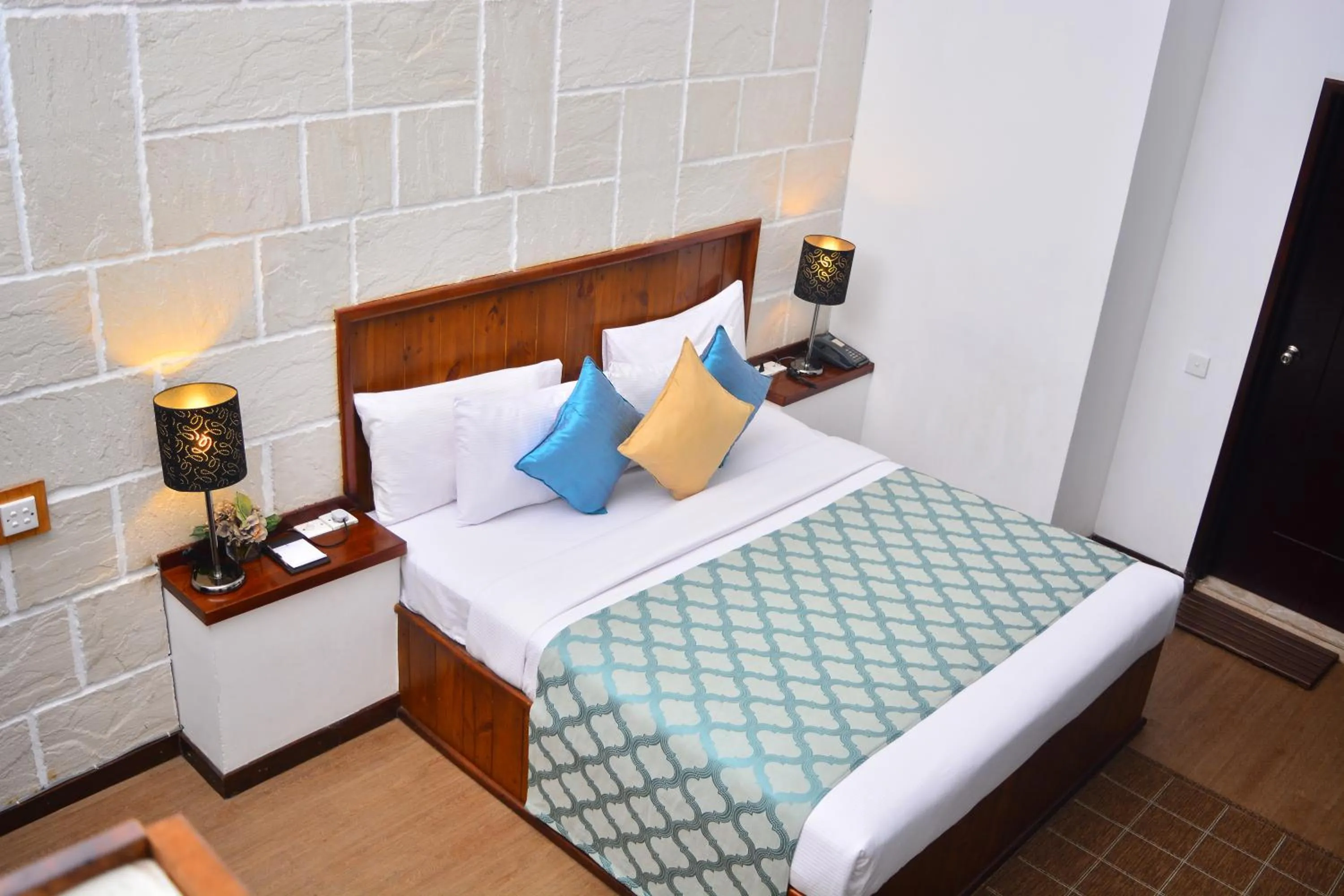 Bedroom, Bed in Unique Cottages