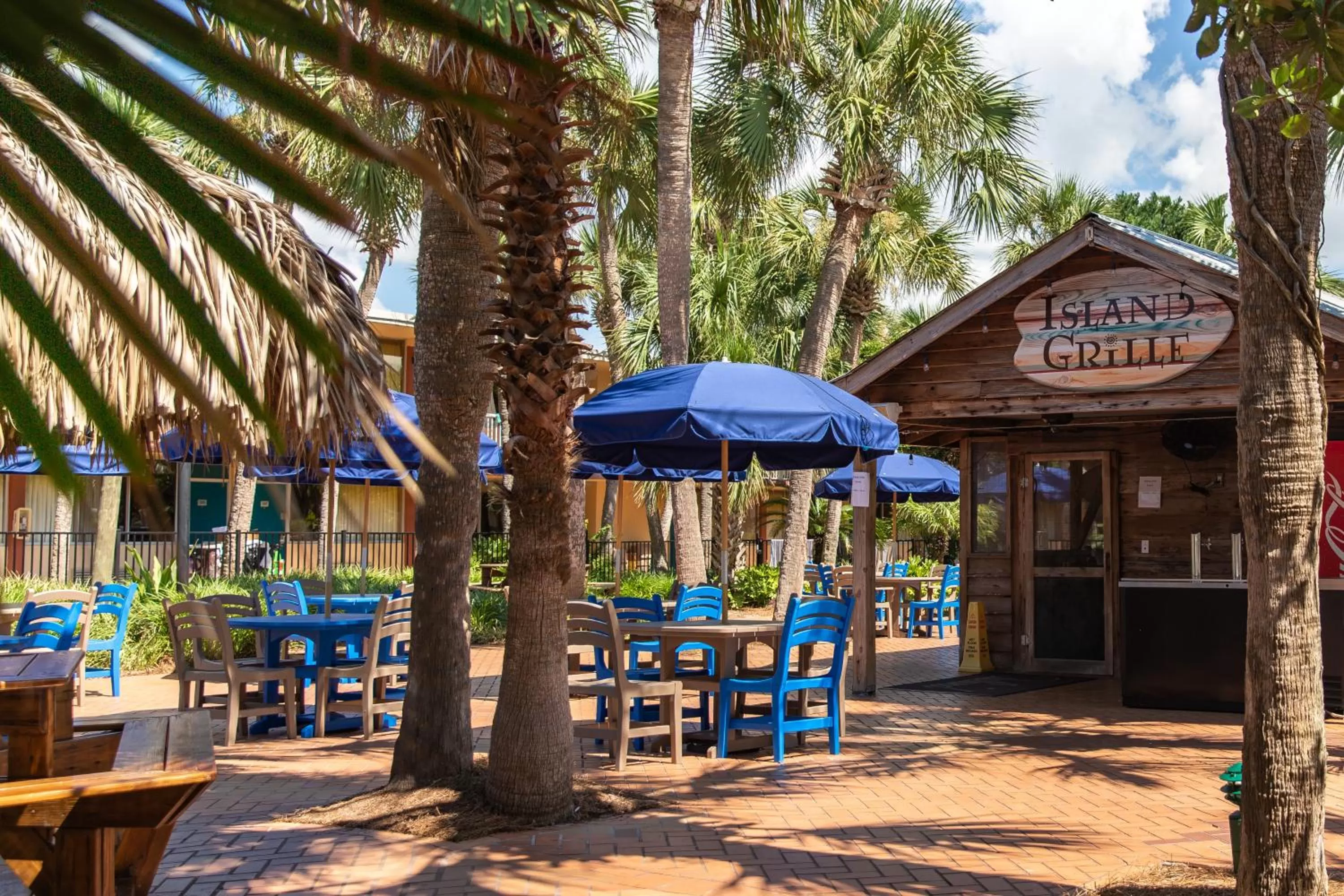 Patio in The Island Resort at Fort Walton Beach