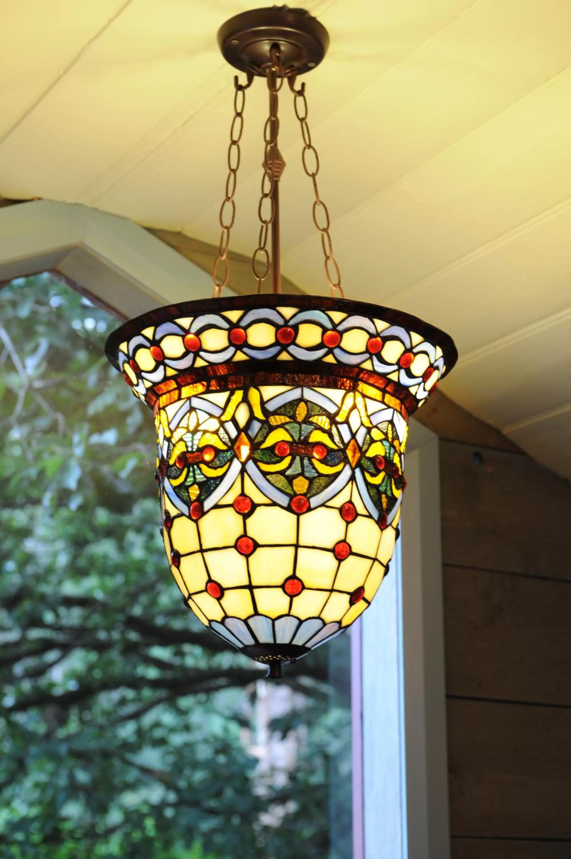 Decorative detail in Arcadia Cottages