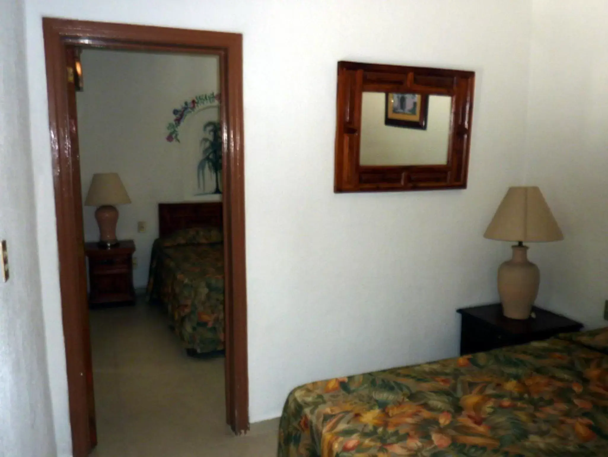 Decorative detail, Bed in Hotel Bajo el Volcan