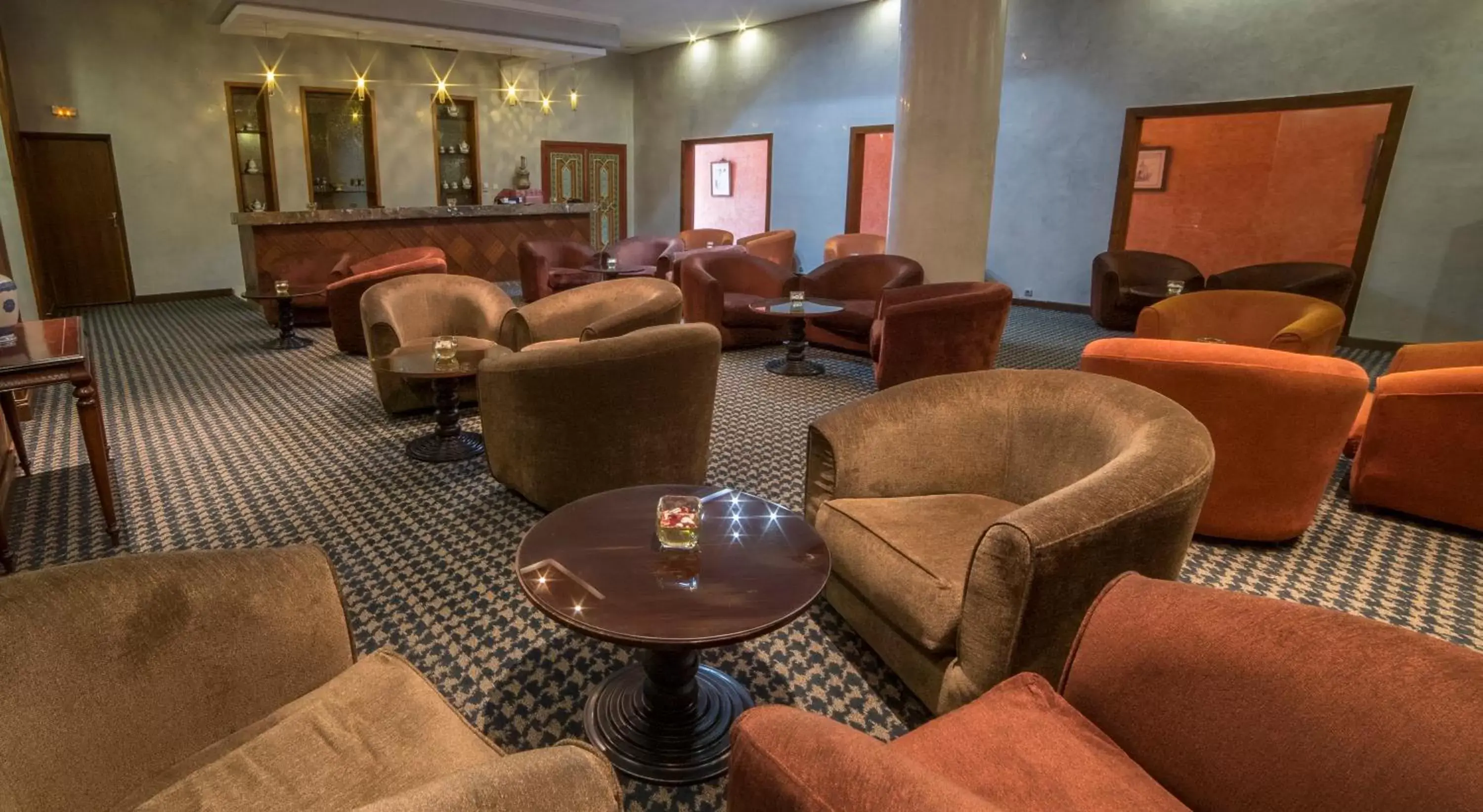 Communal lounge/ TV room, Lounge/Bar in Grand Mogador Menara