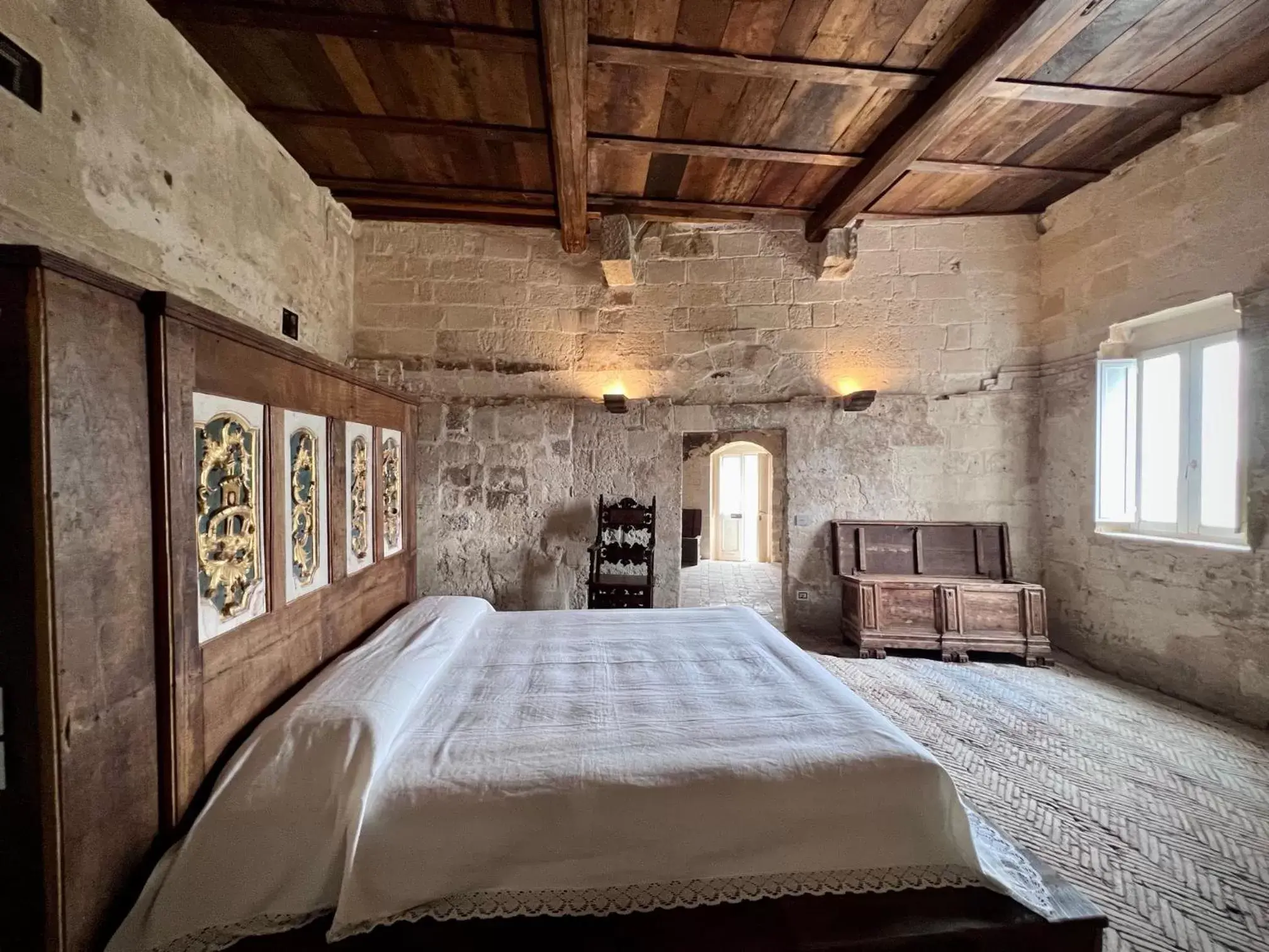 Bedroom, Bed in Sextantio Le Grotte Della Civita