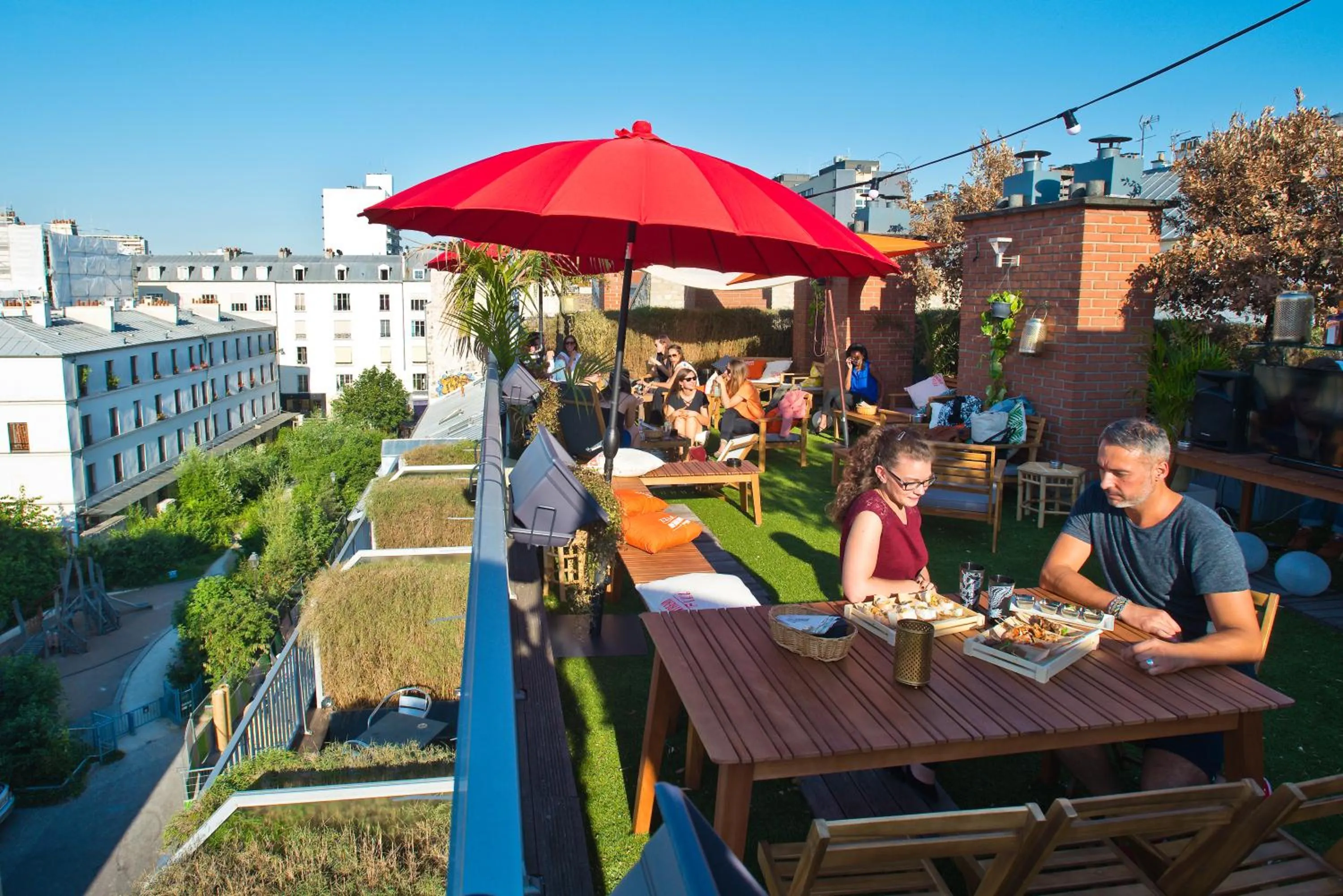 Balcony/Terrace in Mercure Paris Bastille Saint Antoine