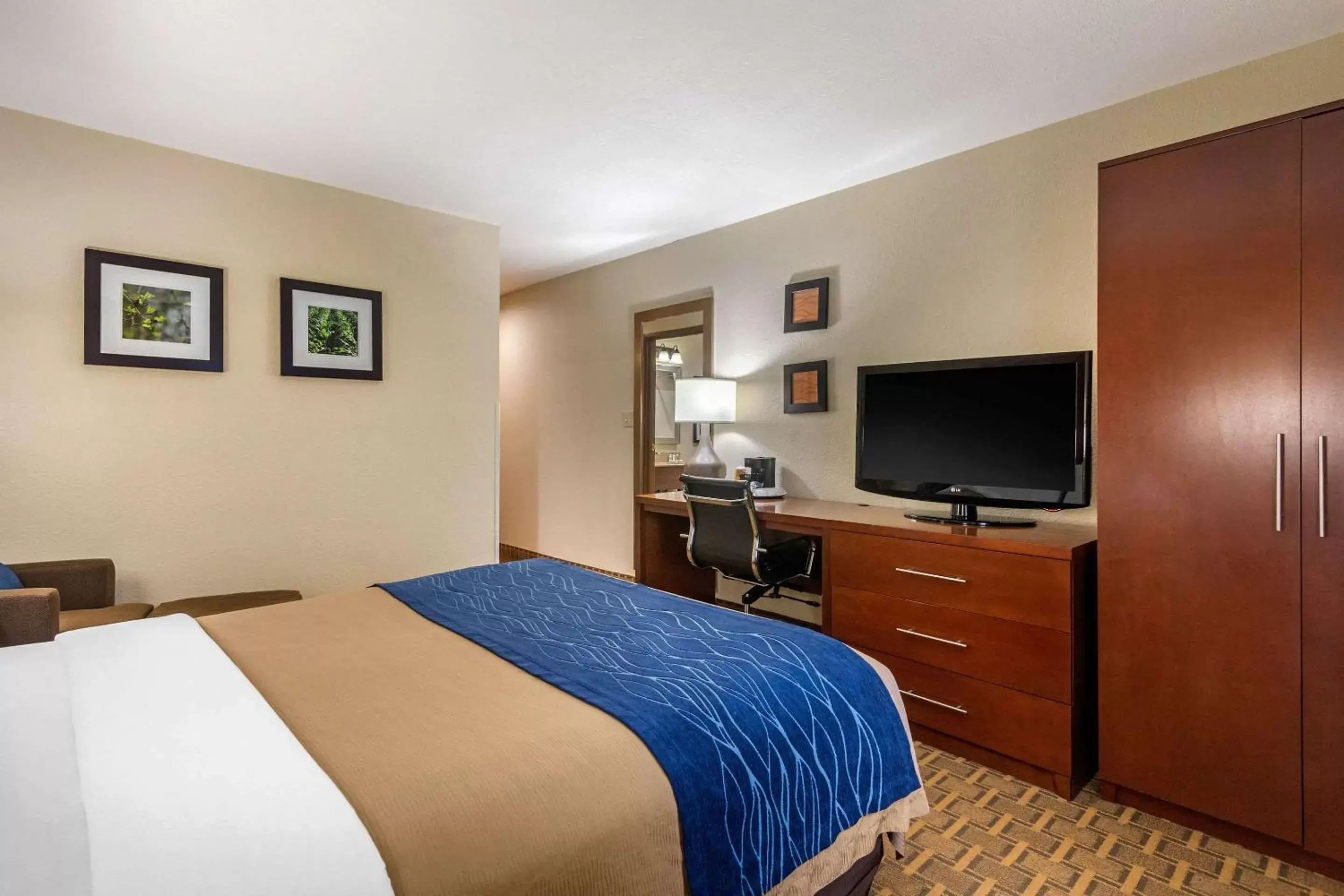 Photo of the whole room, Bed in Comfort Inn & Suites Springfield I-44