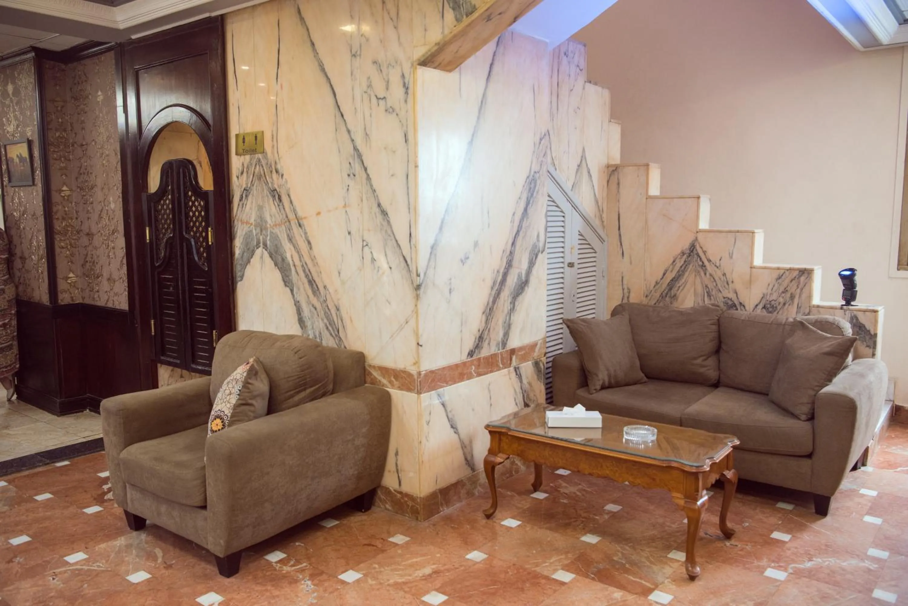 Lobby or reception in Salma Hotel Cairo