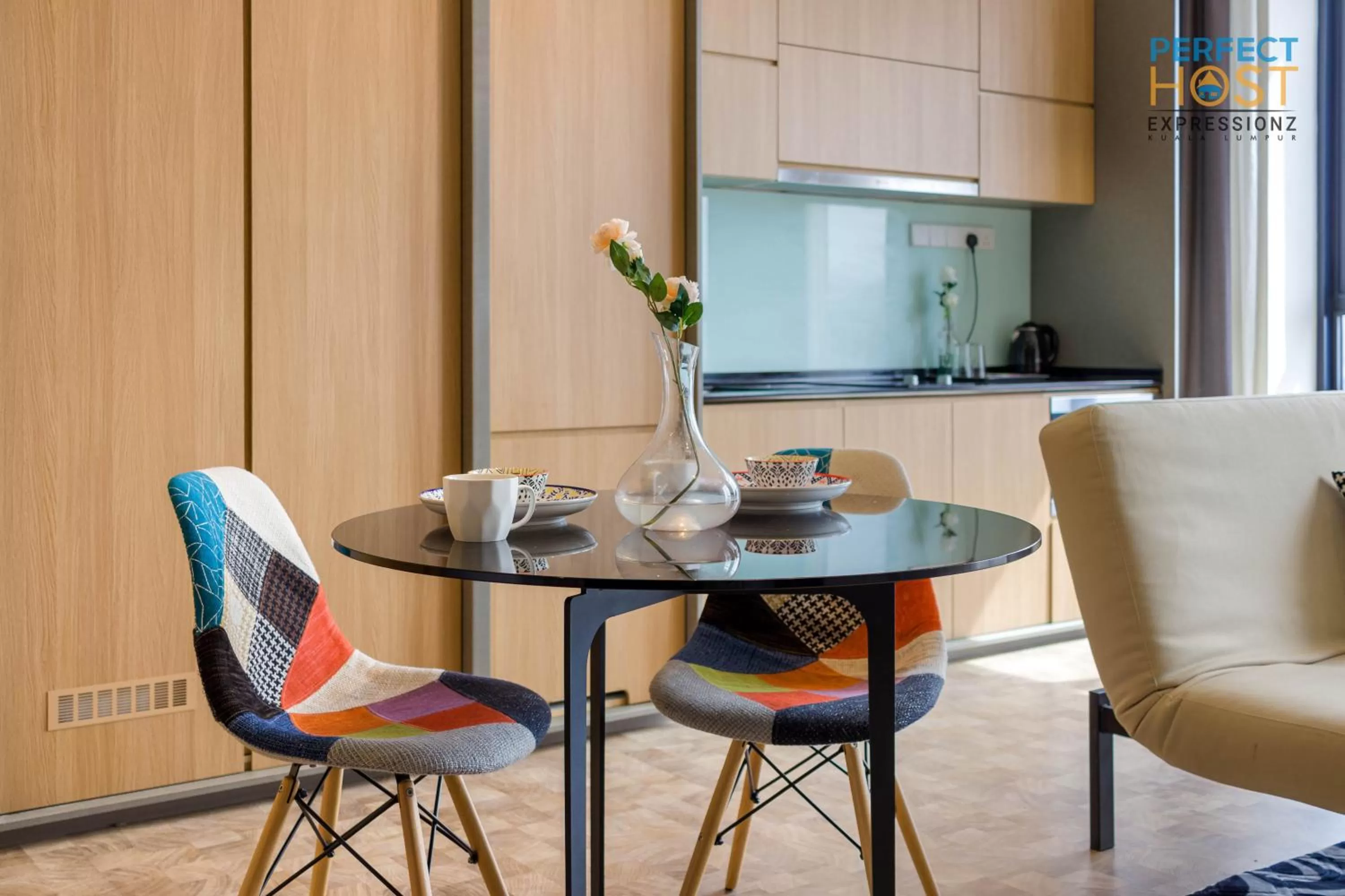 Dining area in Expressionz Suites KL by Perfect Host