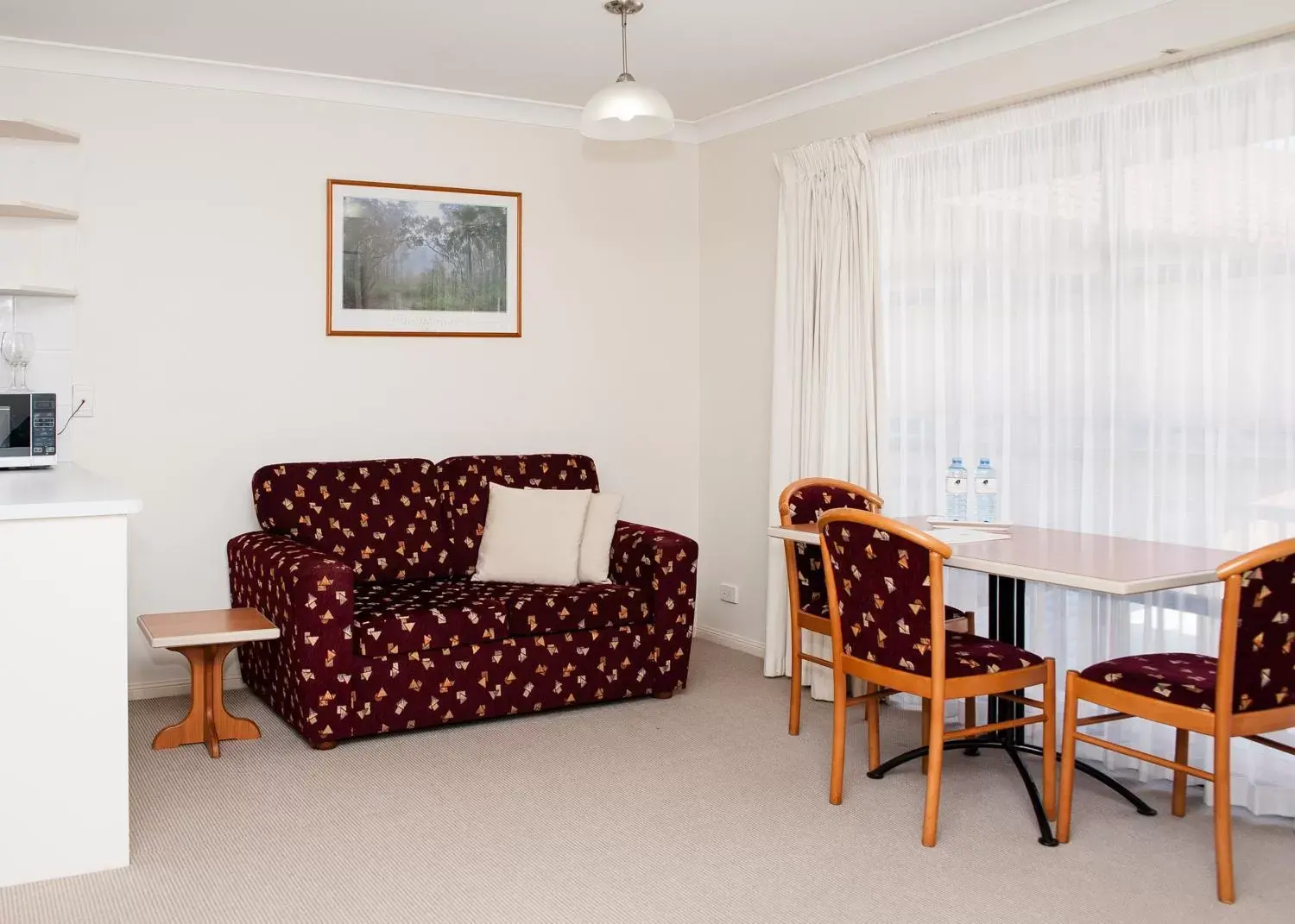 Seating Area in Pegasus Motor Inn and Serviced Apartments