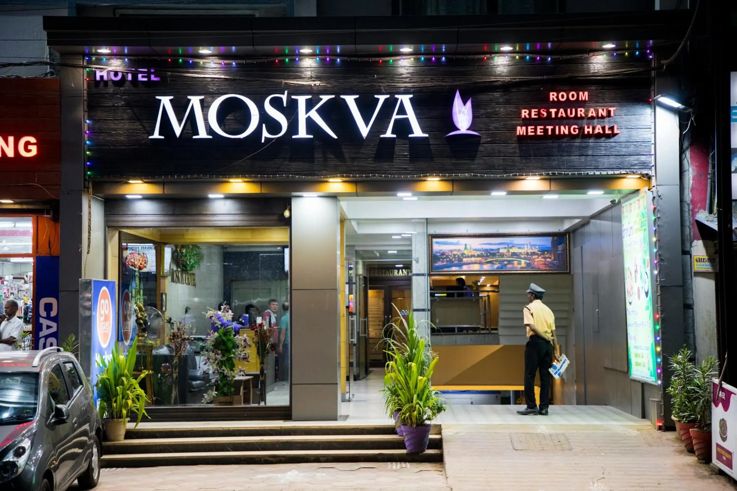 Facade/entrance in Moskva Hotel