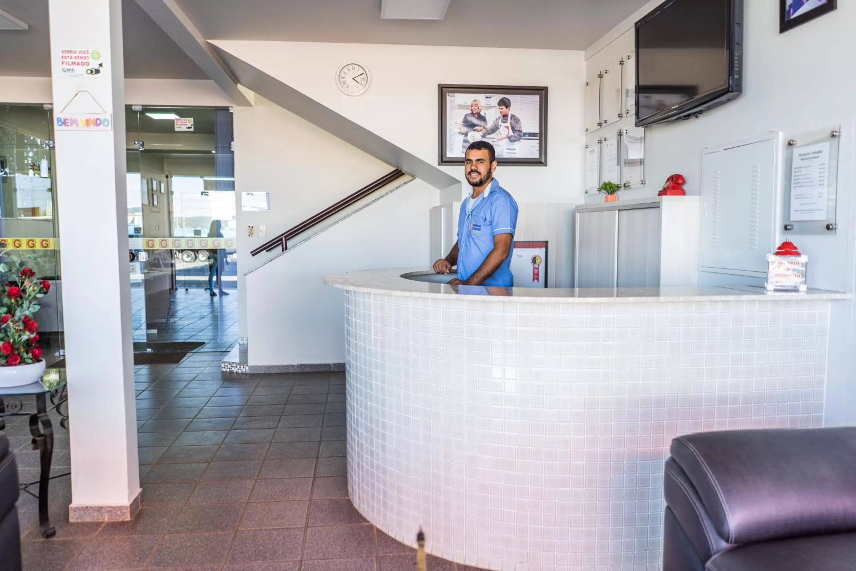 Staff, Lobby/Reception in Pousada Paraiso