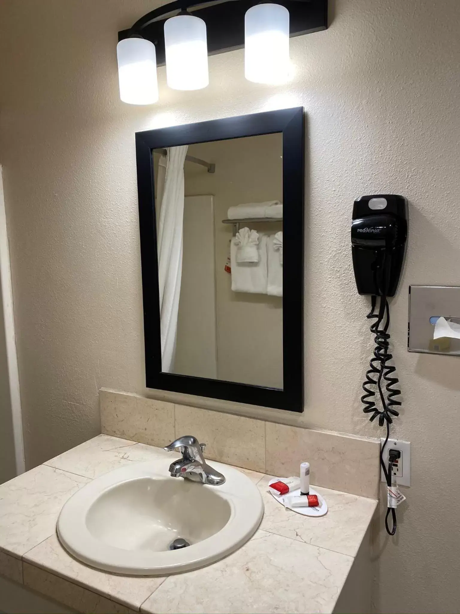 Bathroom in Super 8 by Wyndham Monterey