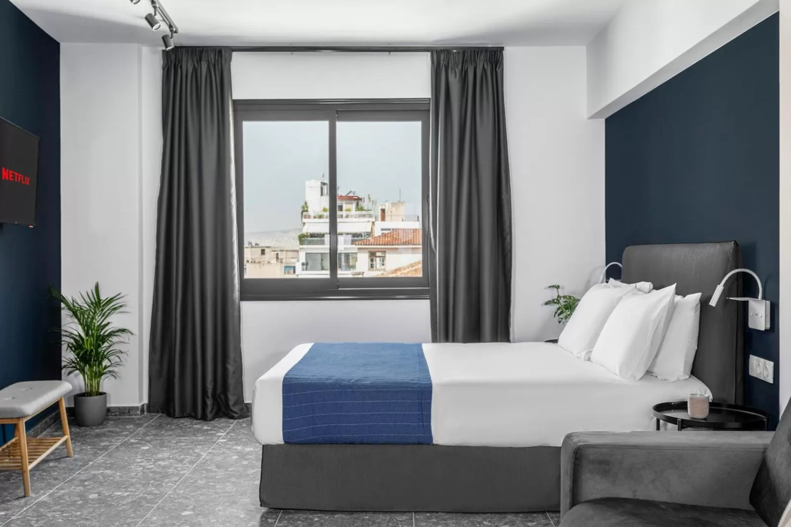 Photo of the whole room, Bed in Play Theatrou Athens a member of Brown Hotels