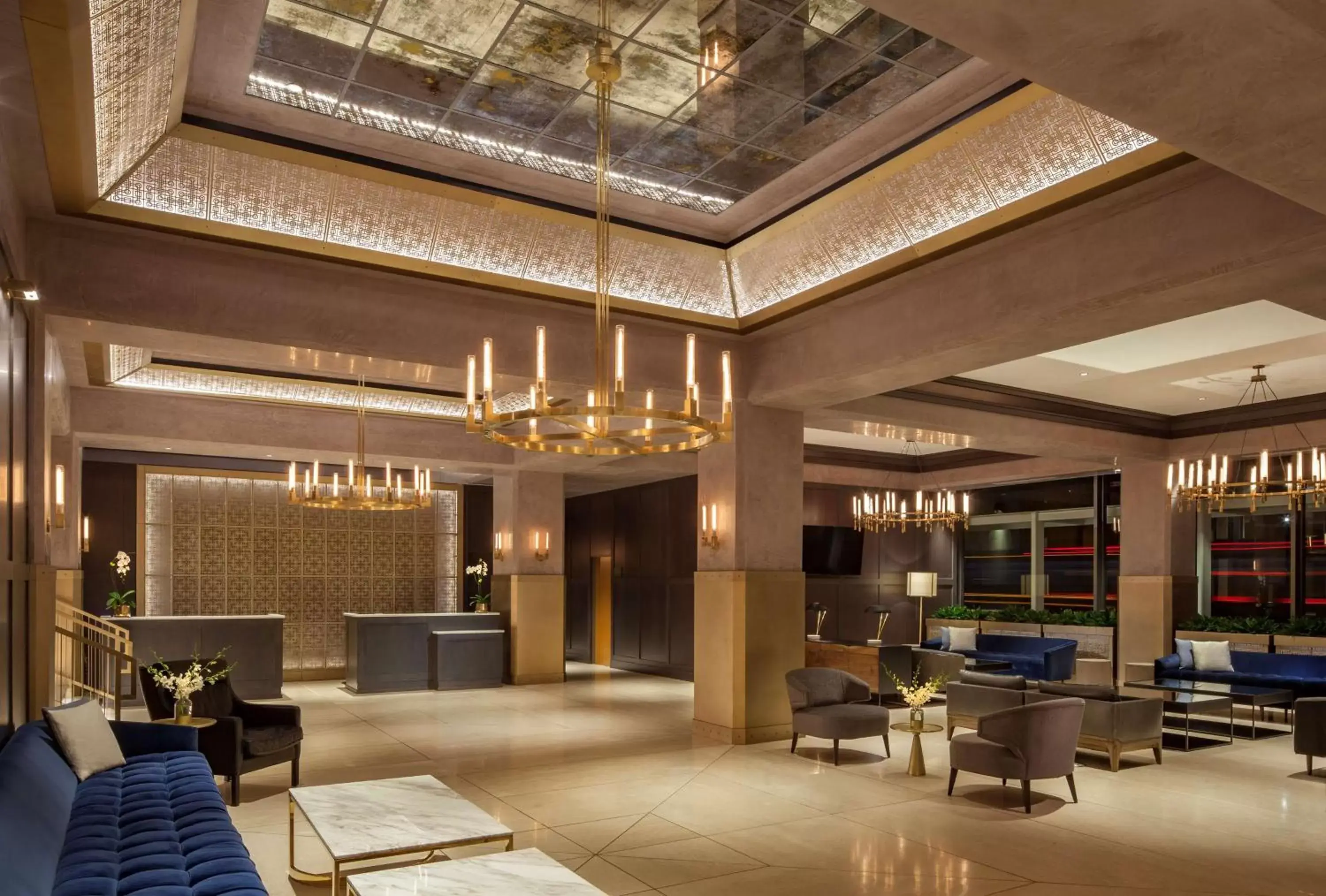 Lobby or reception, Lobby/Reception in The Marquette Hotel, Curio Collection by Hilton