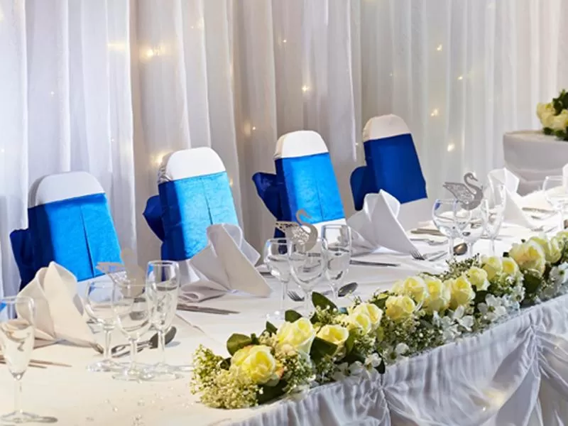 wedding in The White Swan