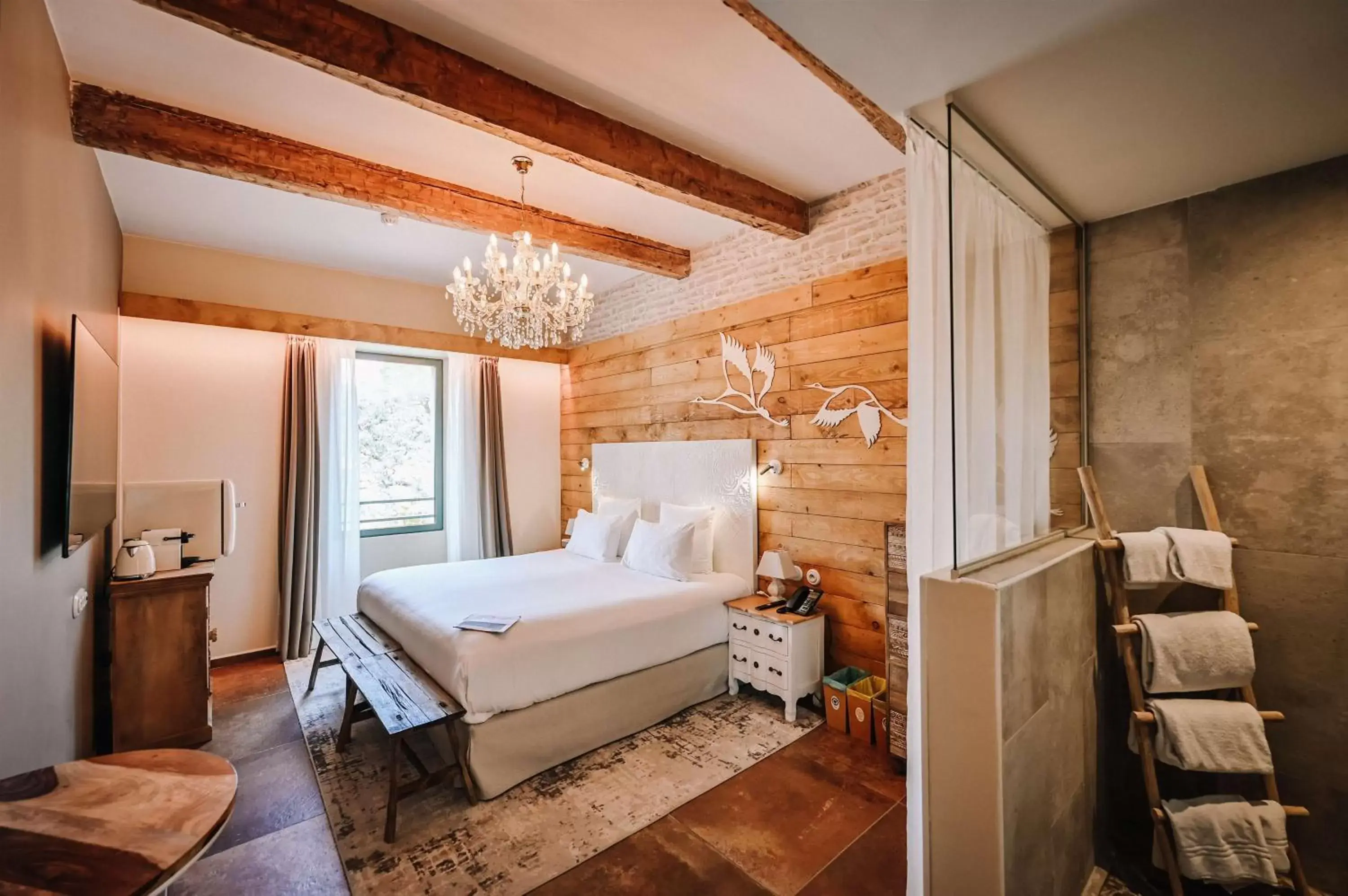 Bedroom, Bed in Le Hameau Des Pesquiers Ecolodge & Spa, Curio Collection By Hilton