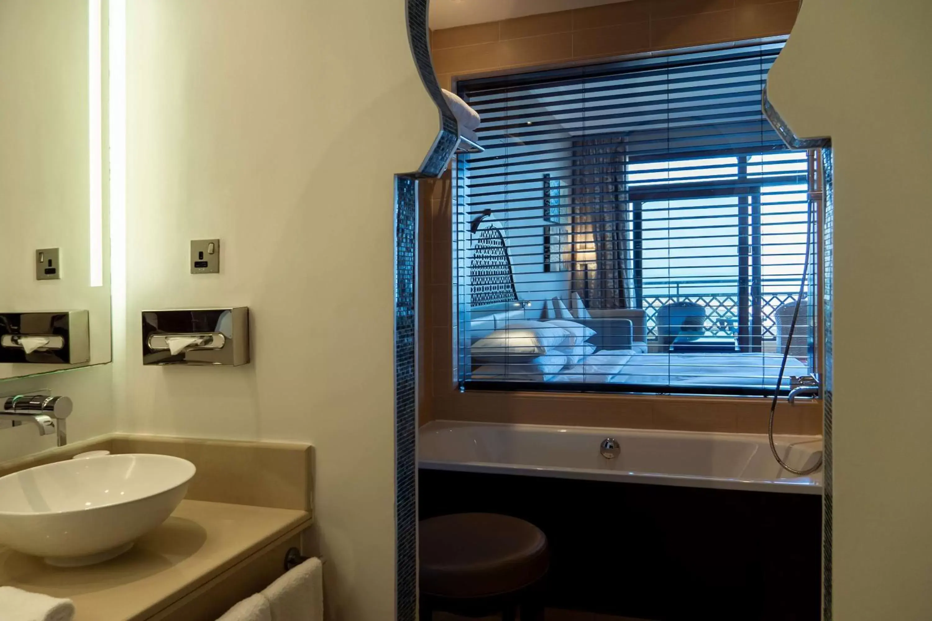 Bathroom in Hilton Ras Al Khaimah Beach Resort