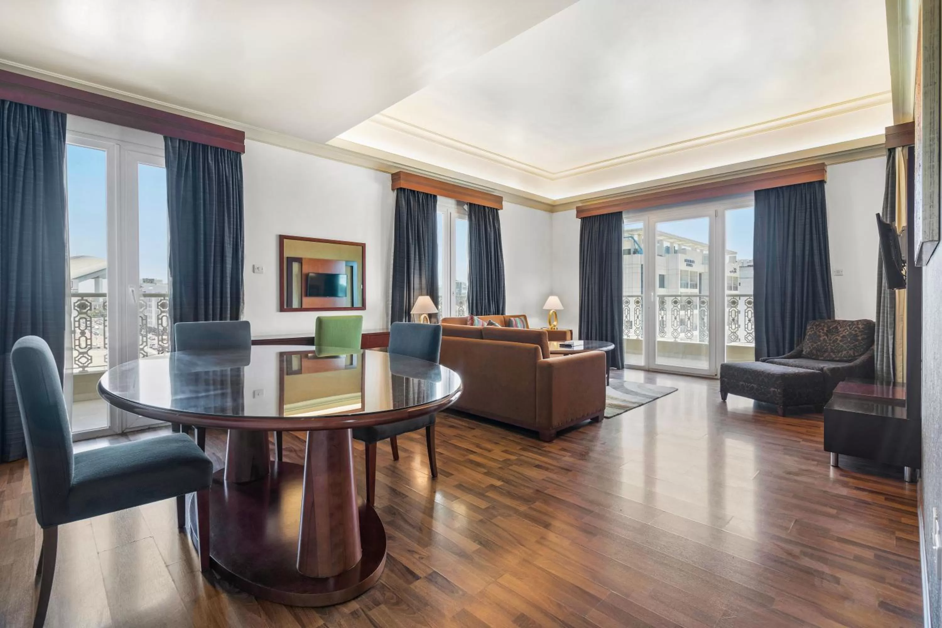 Living room in Al Khoory Hotel Apartments Al Barsha