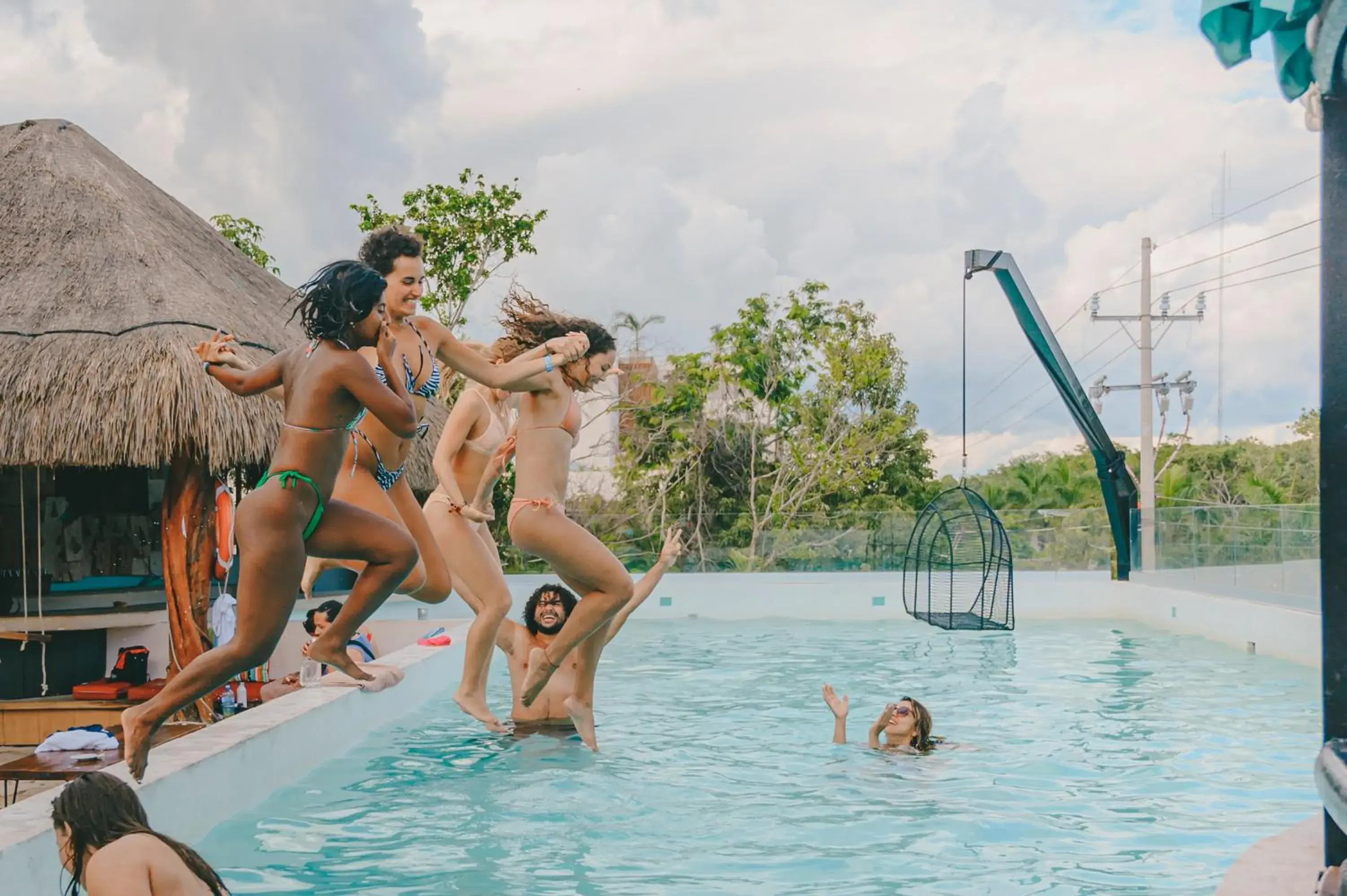 Swimming Pool in Mayan Monkey Tulum