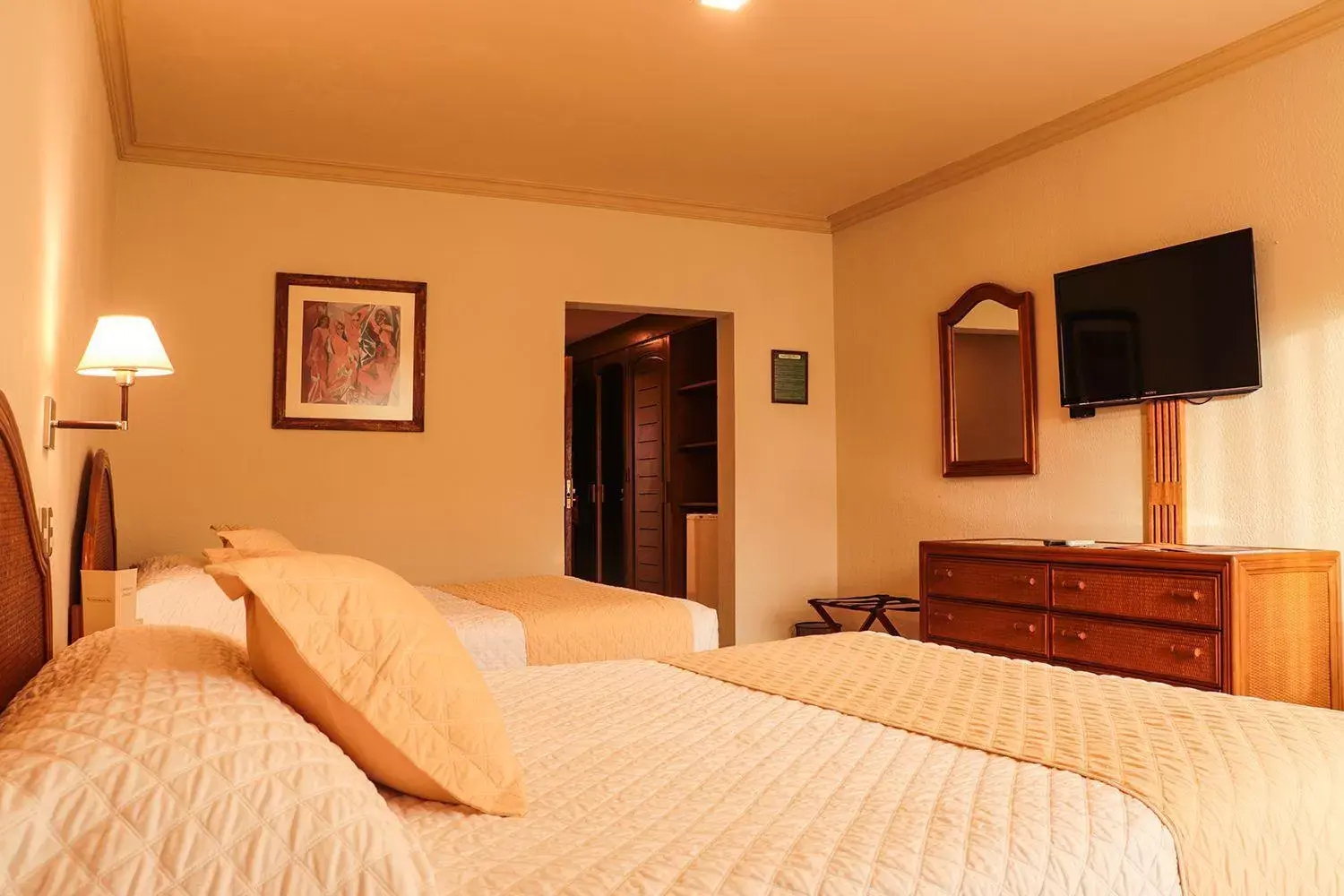 Bedroom, Bed in Hotel Los Parrales