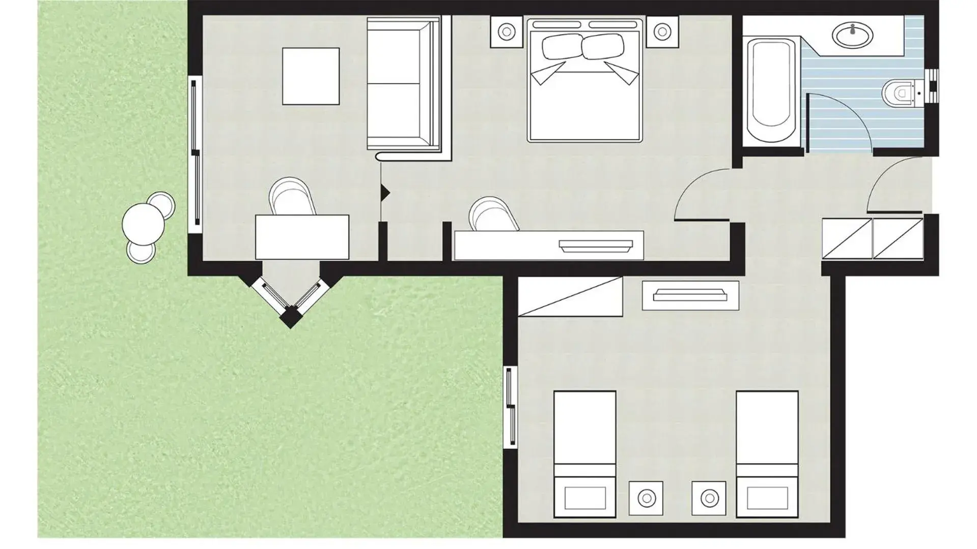 Floor Plan in Grecotel Creta Palace