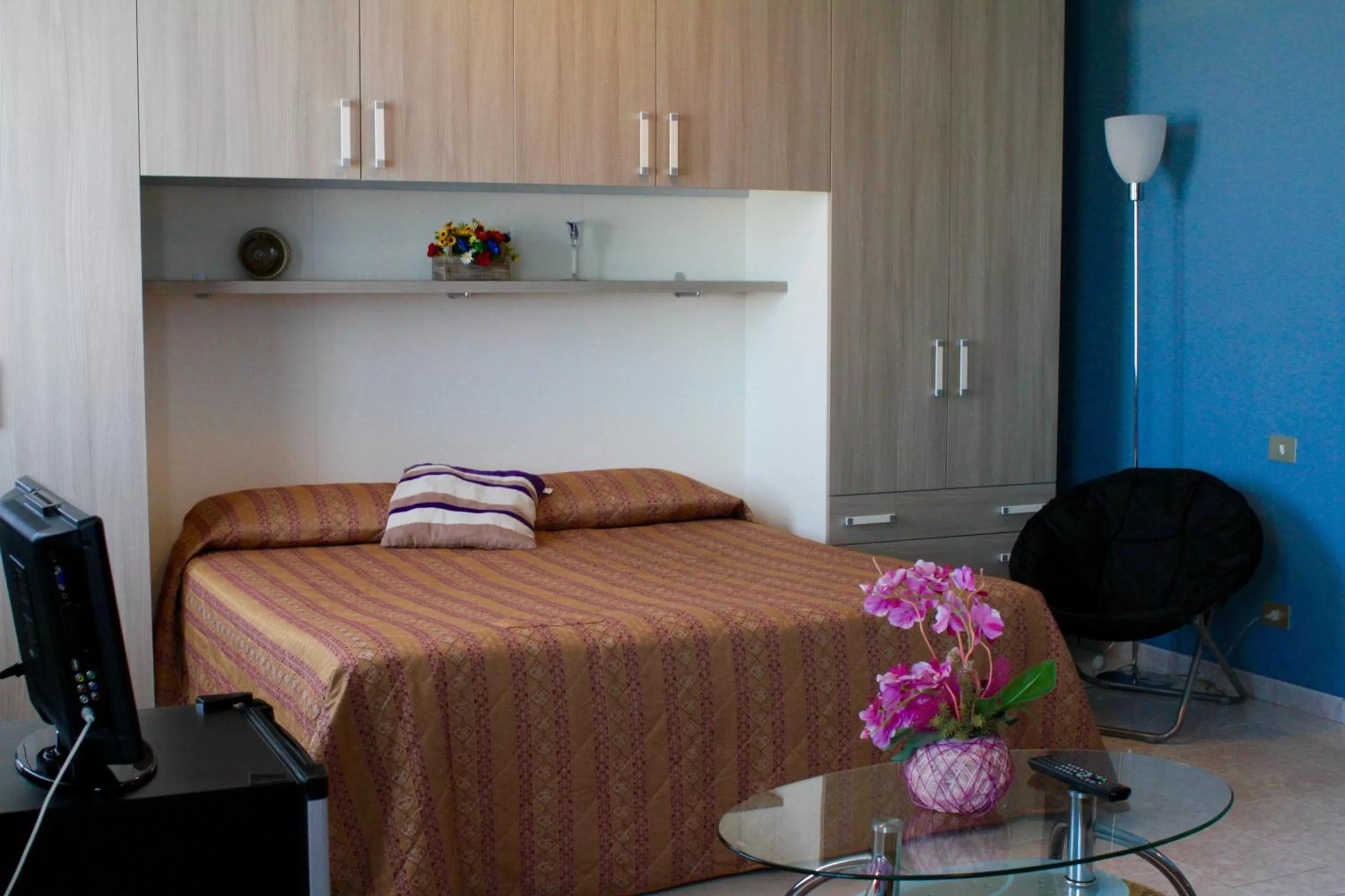 Bed in Hotel Monumento