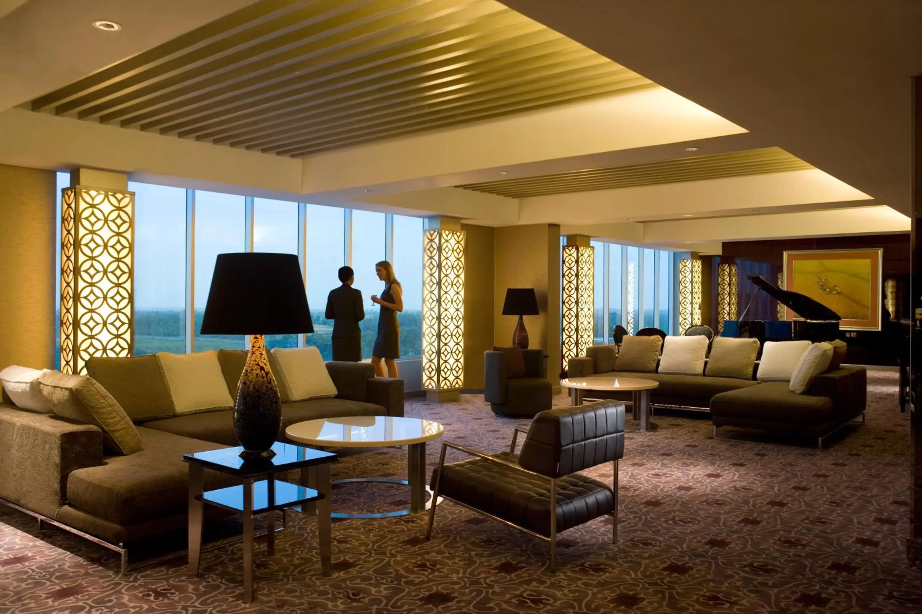 Lobby or reception in Novotel Bangka Hotel & Convention Center