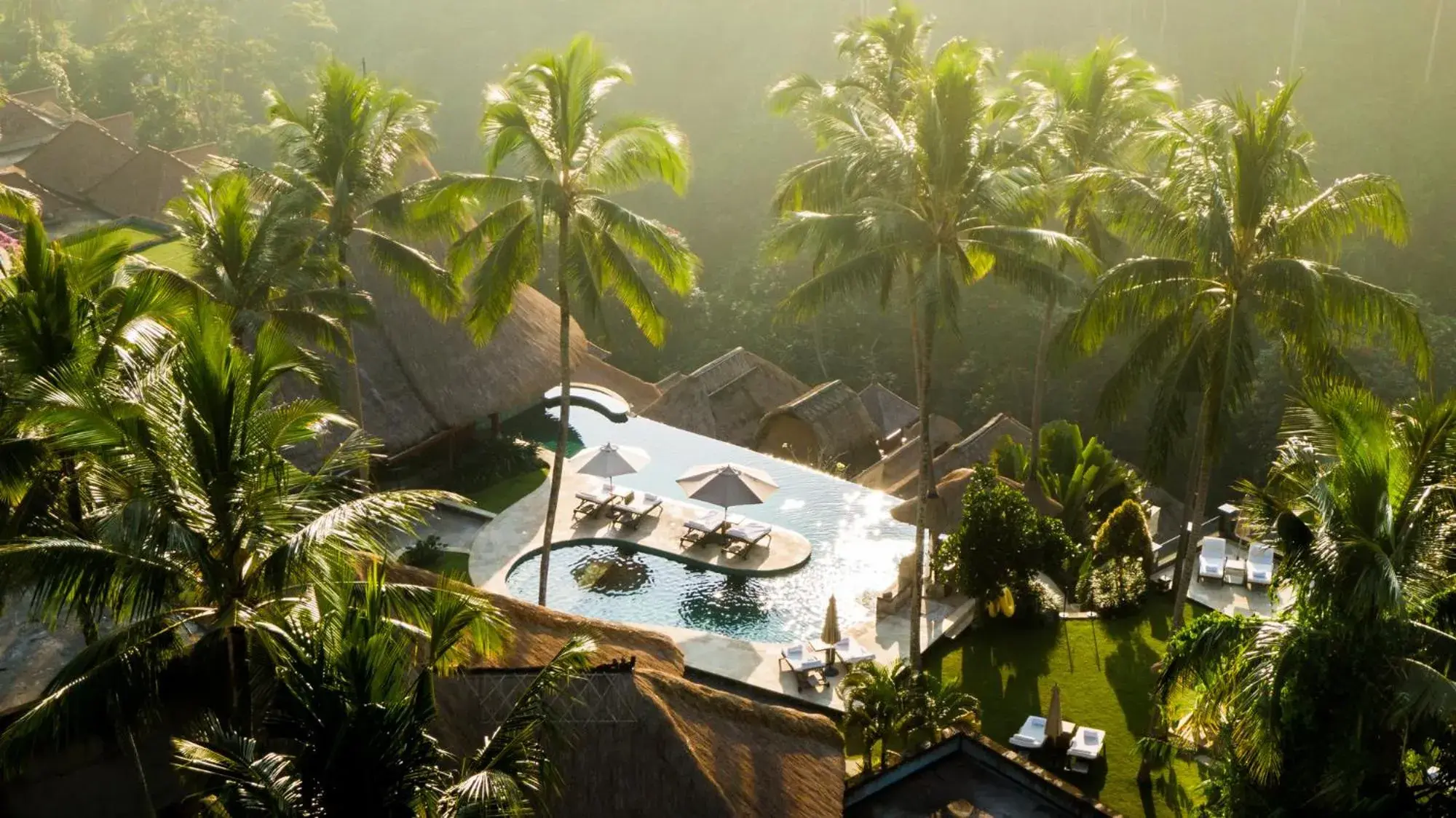 Property building, Bird's-eye View in Viceroy Bali