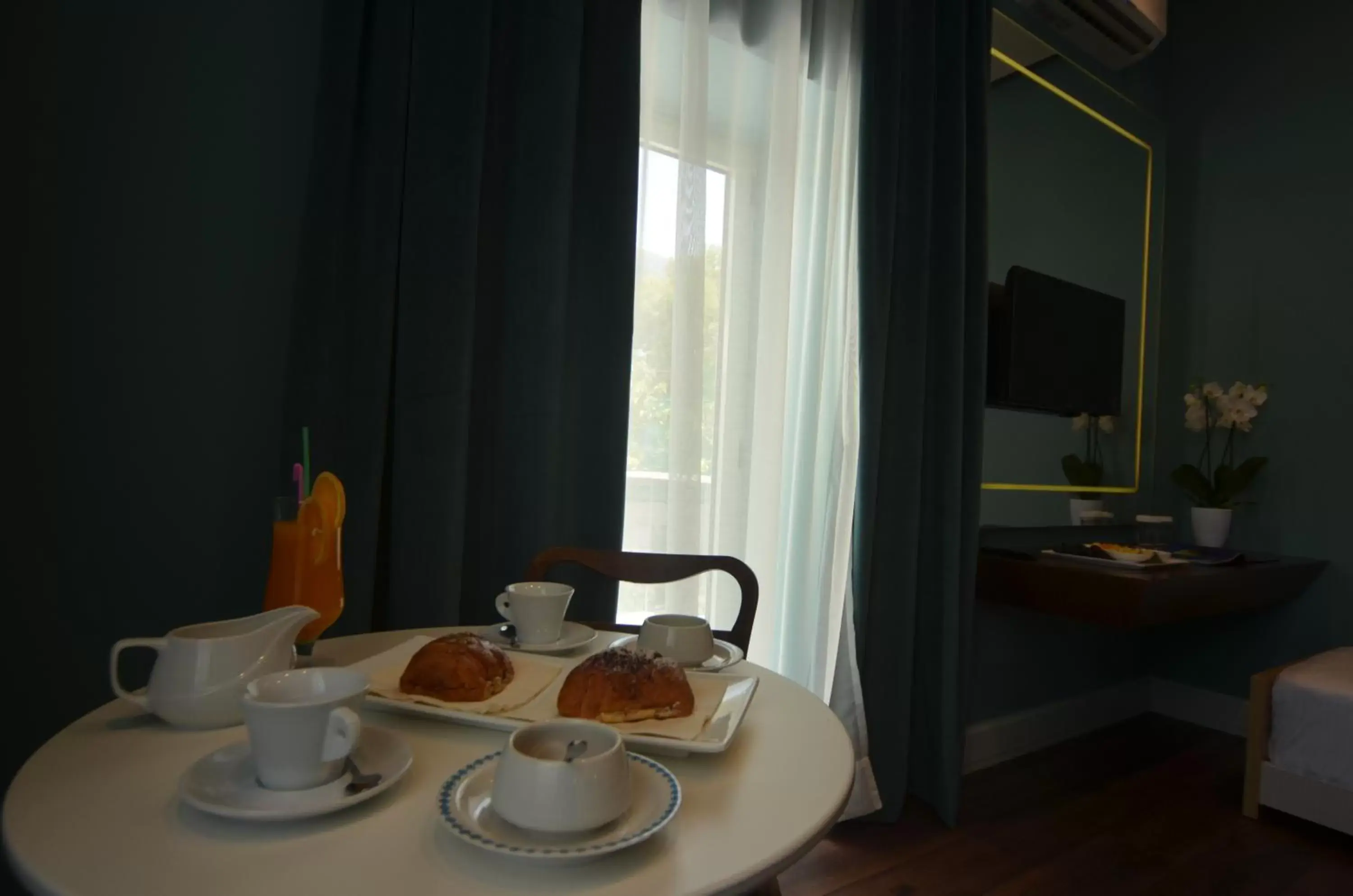 Food close-up, Dining Area in Le Palazzine Hotel