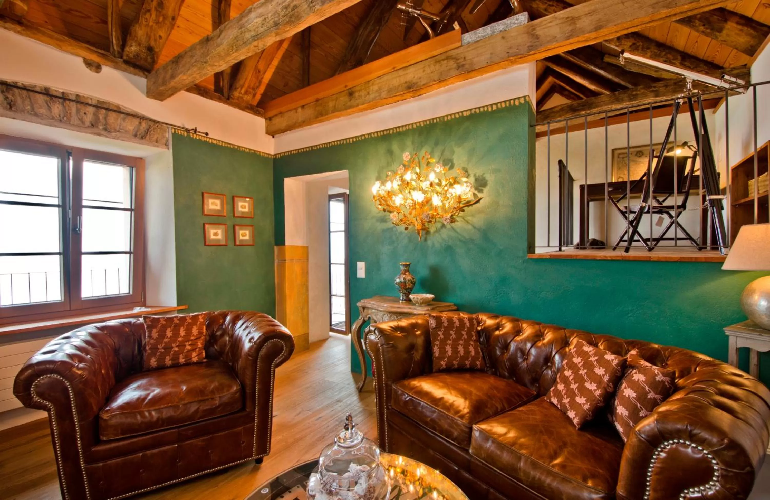 TV and multimedia, Seating Area in Case di Sotto, House & Breakfast