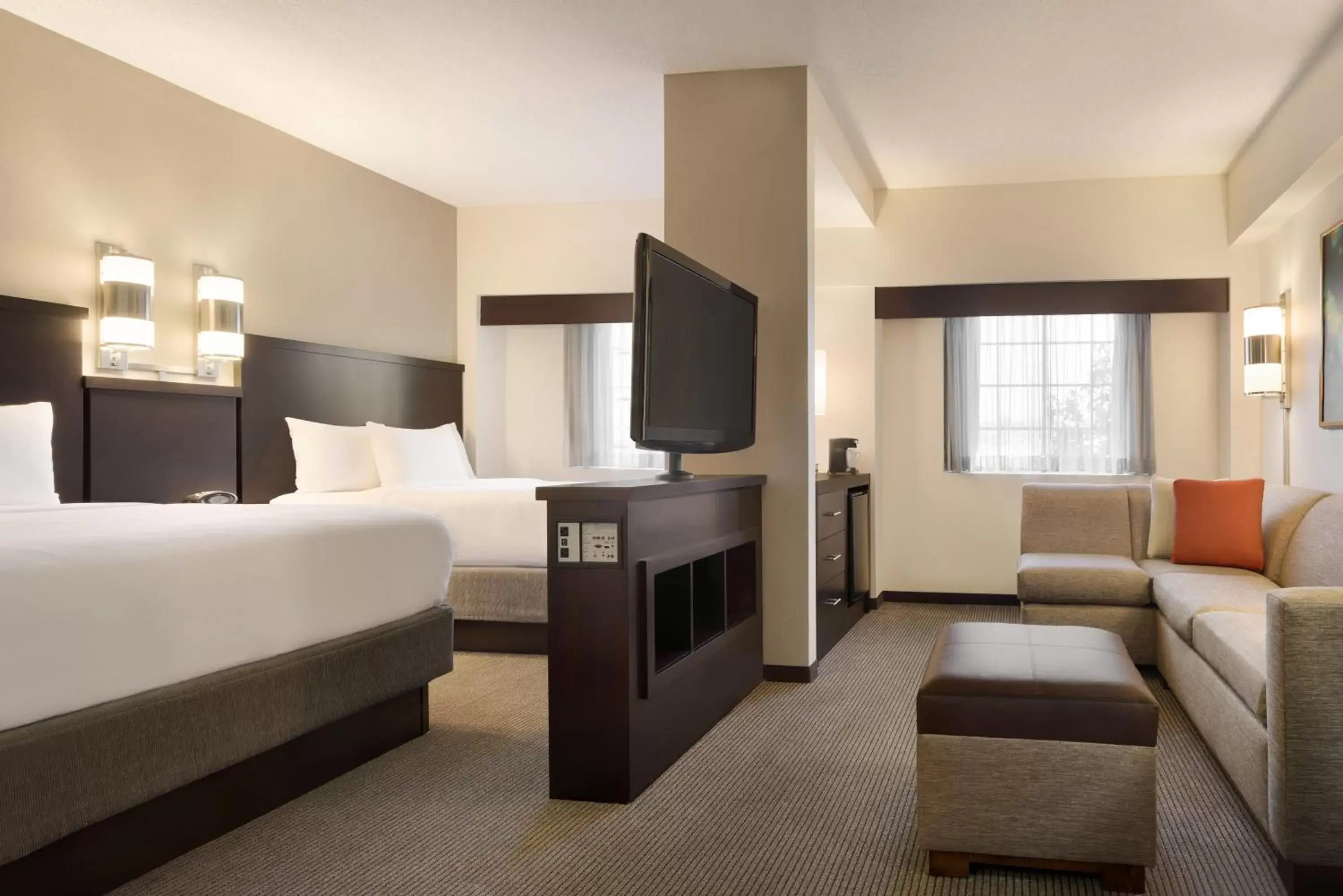 Queen Room with Two Queen Beds and Sofa Bed - High Floor in Hyatt Place Philadelphia/ King of Prussia