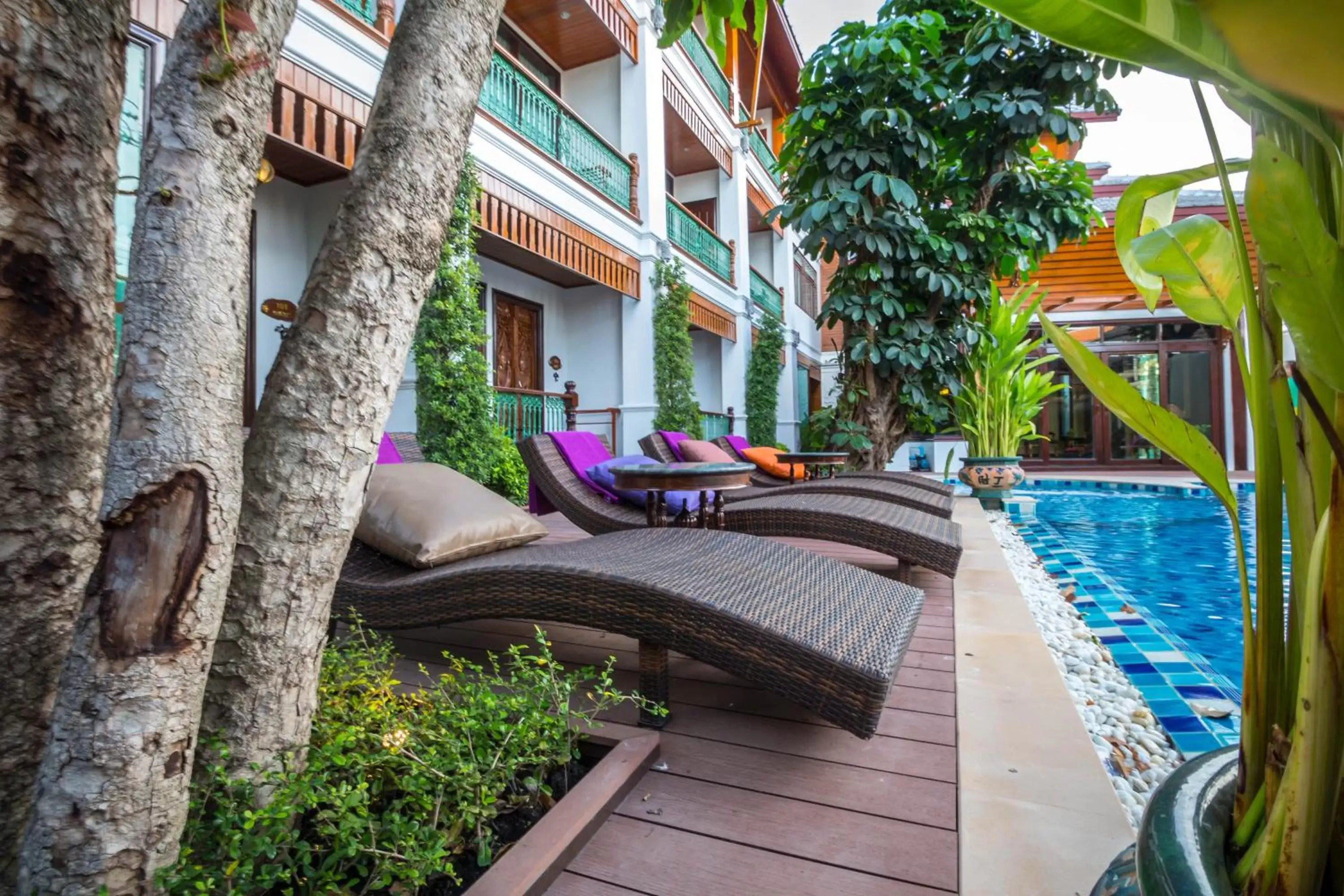 Balcony/Terrace, Patio/Outdoor Area in Villa Sirilanna Hotel