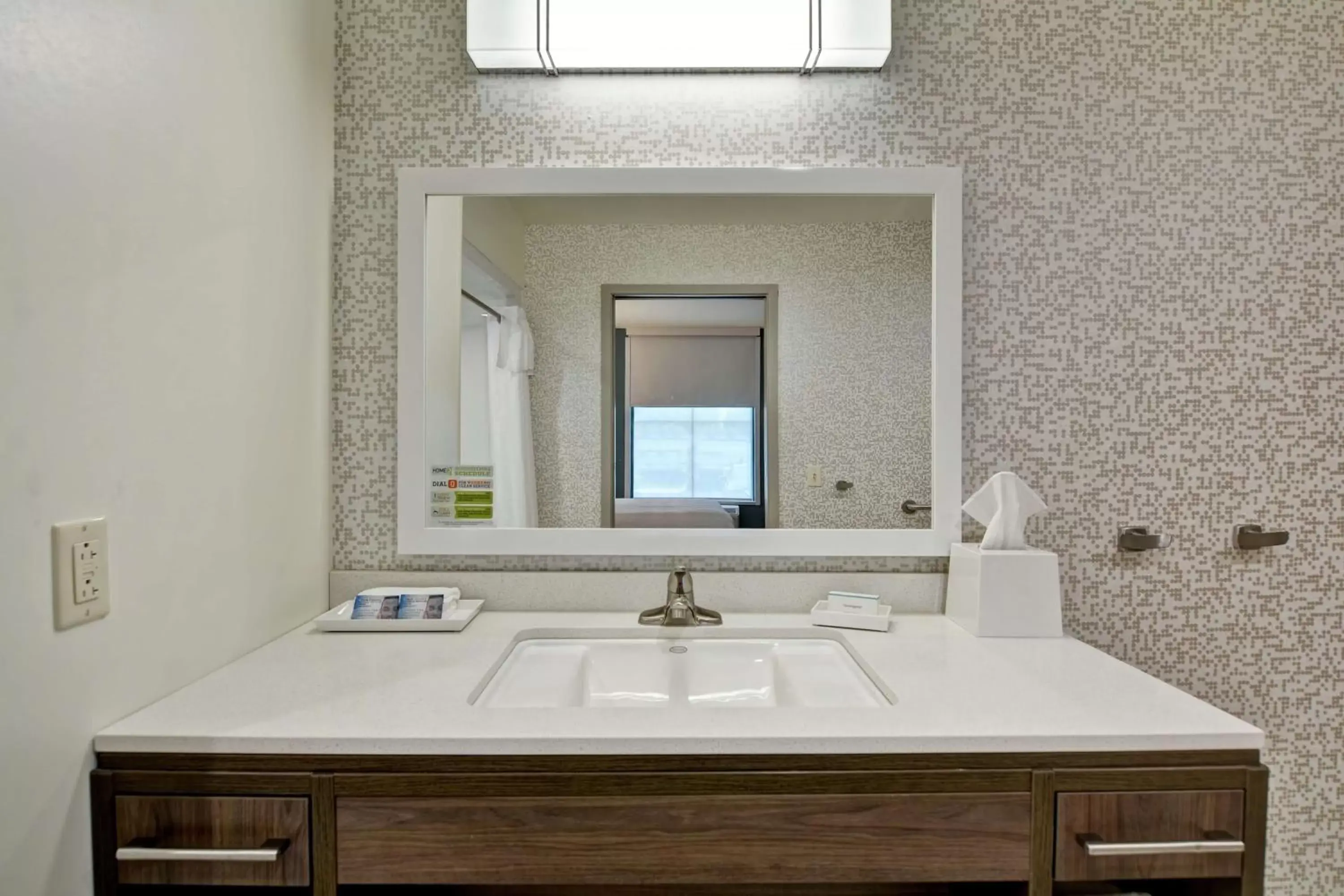 Bathroom in Home2 Suites By Hilton Madison Huntsville Airport