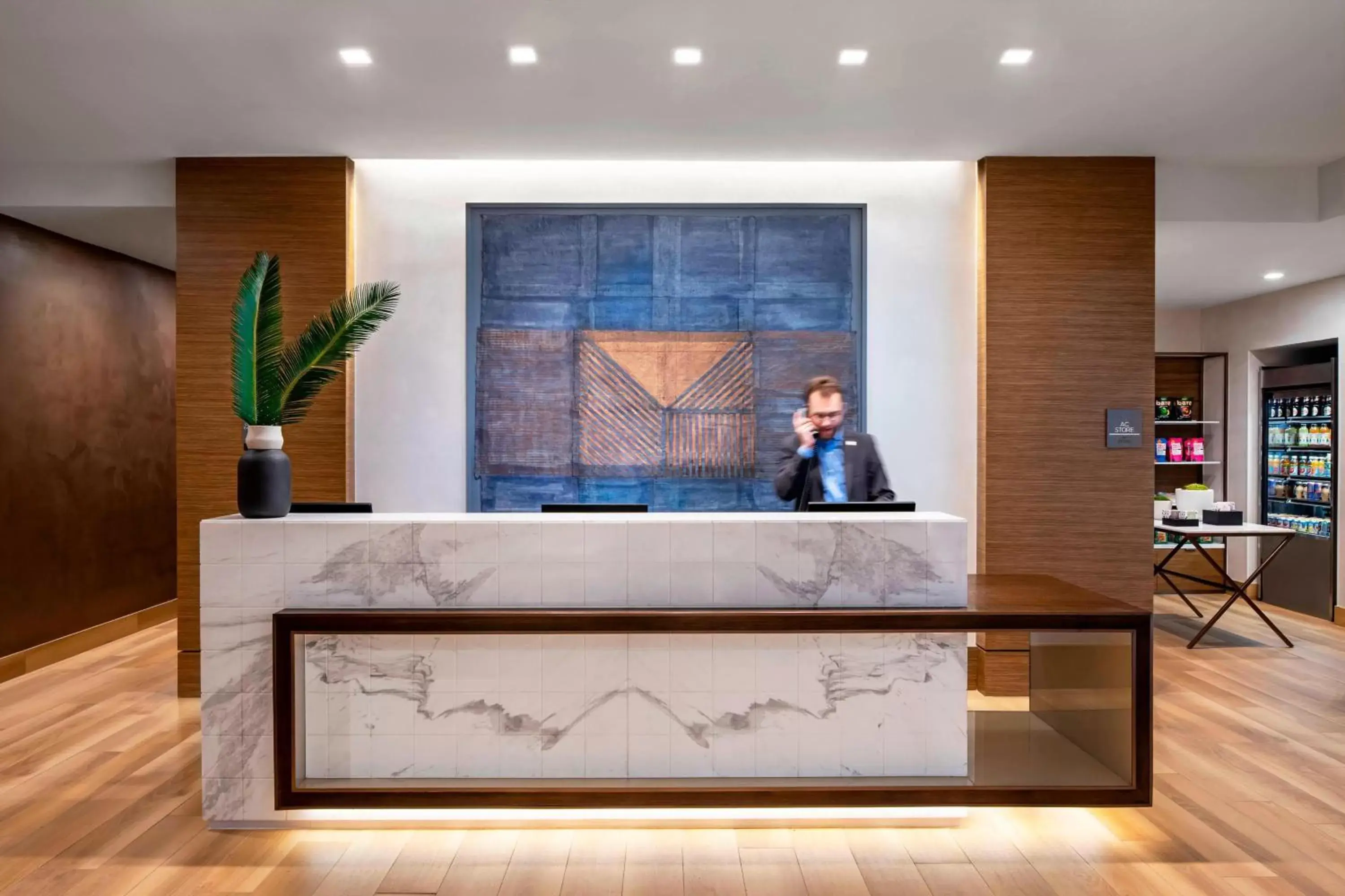 Lobby or reception, Lobby/Reception in AC Hotel by Marriott New York Downtown