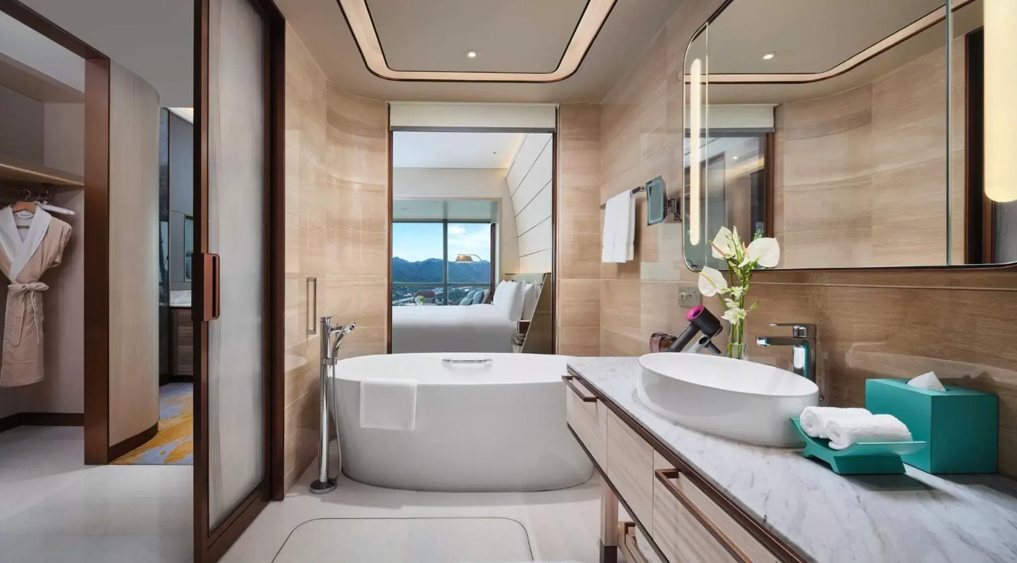 Bathroom in InterContinental Chongqing Raffles City, an IHG Hotel