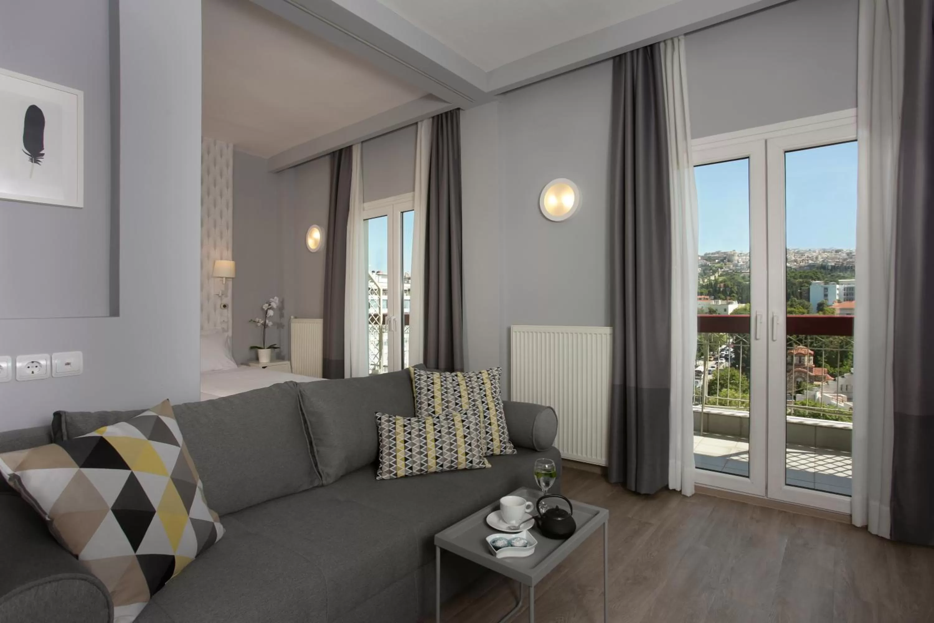 Living room in Abc Hotel