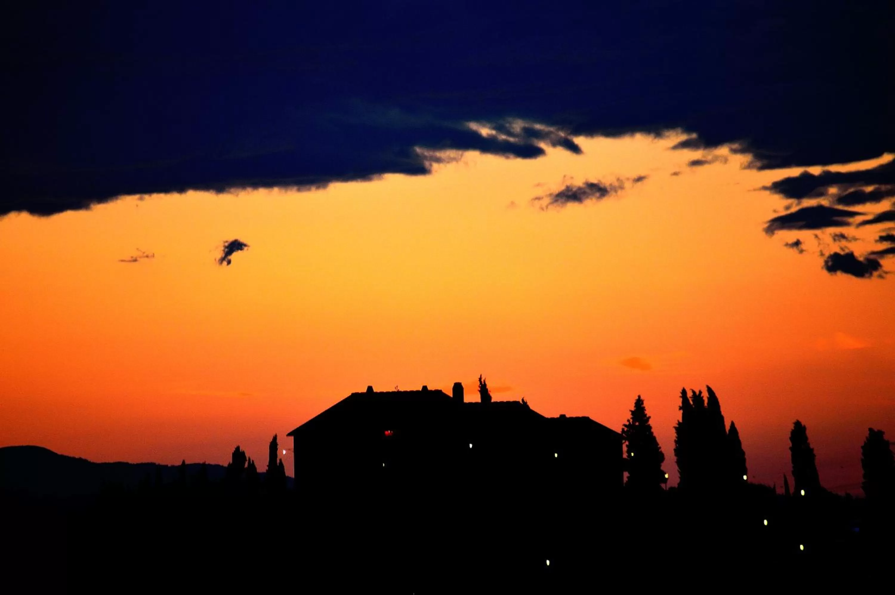 View (from property/room), Sunrise/Sunset in Podere Benintendi