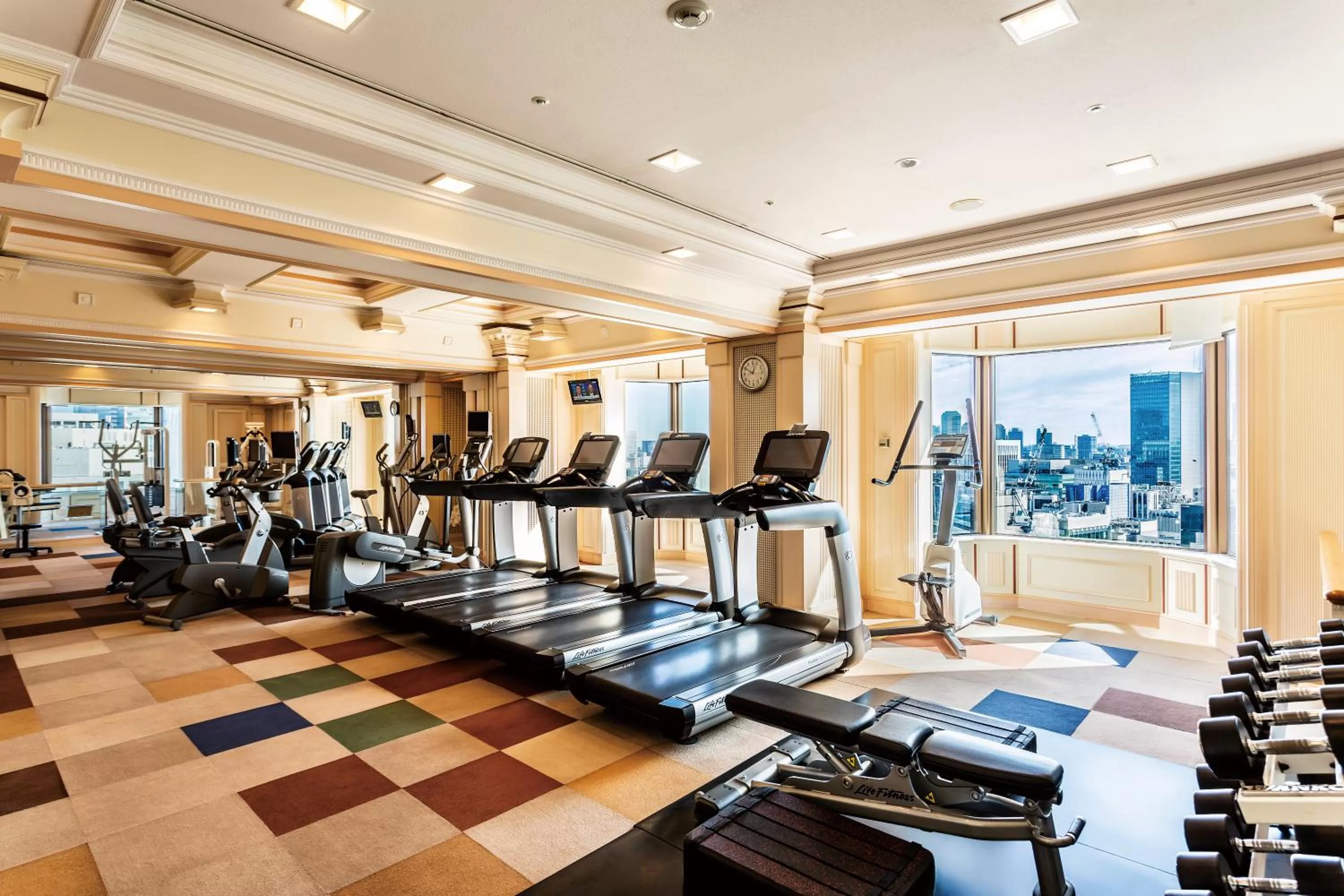 Fitness centre/facilities in Imperial Hotel Tokyo