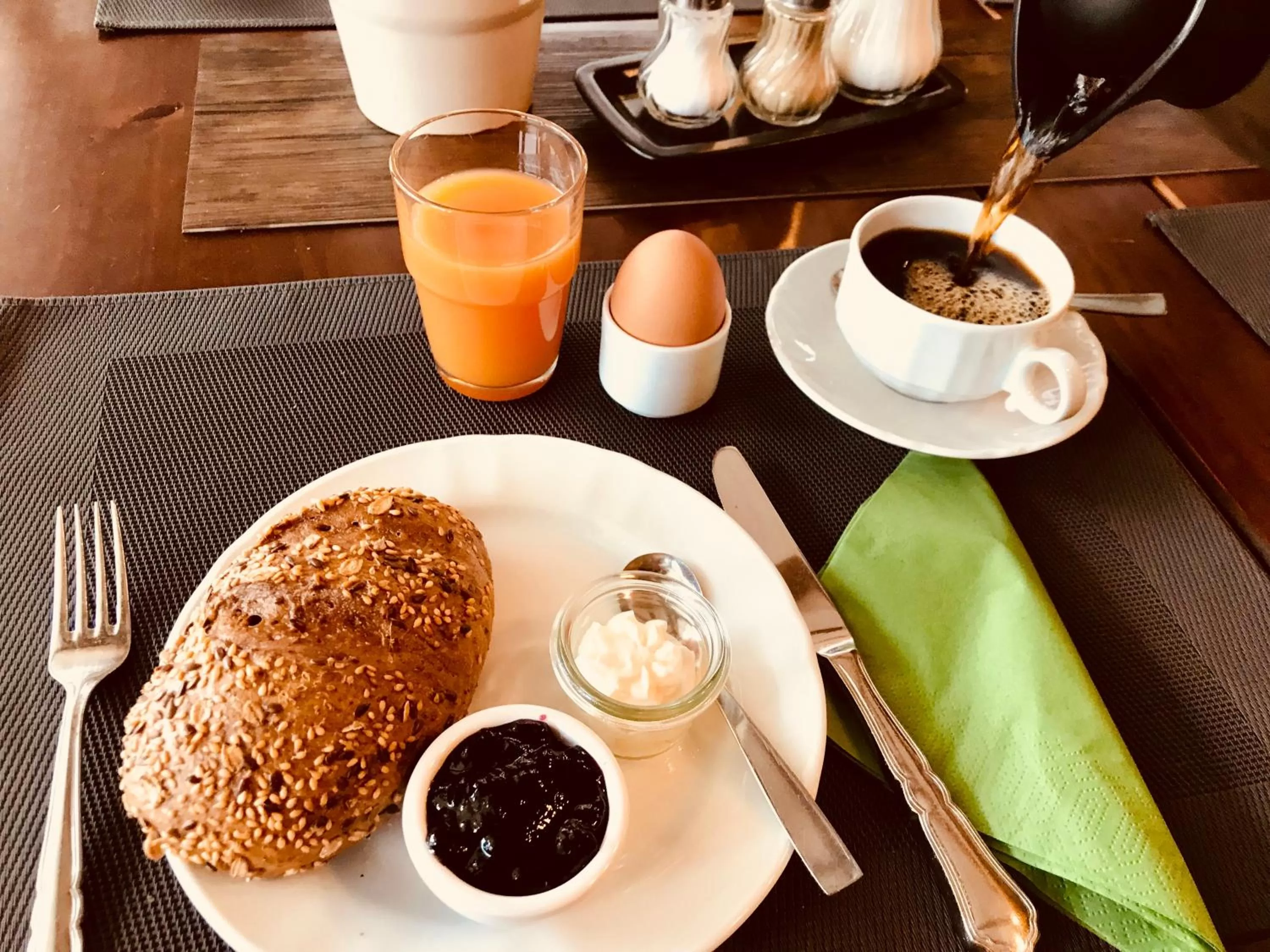 Food close-up in Hotel & Weinhaus Zum Schwarzen Bären