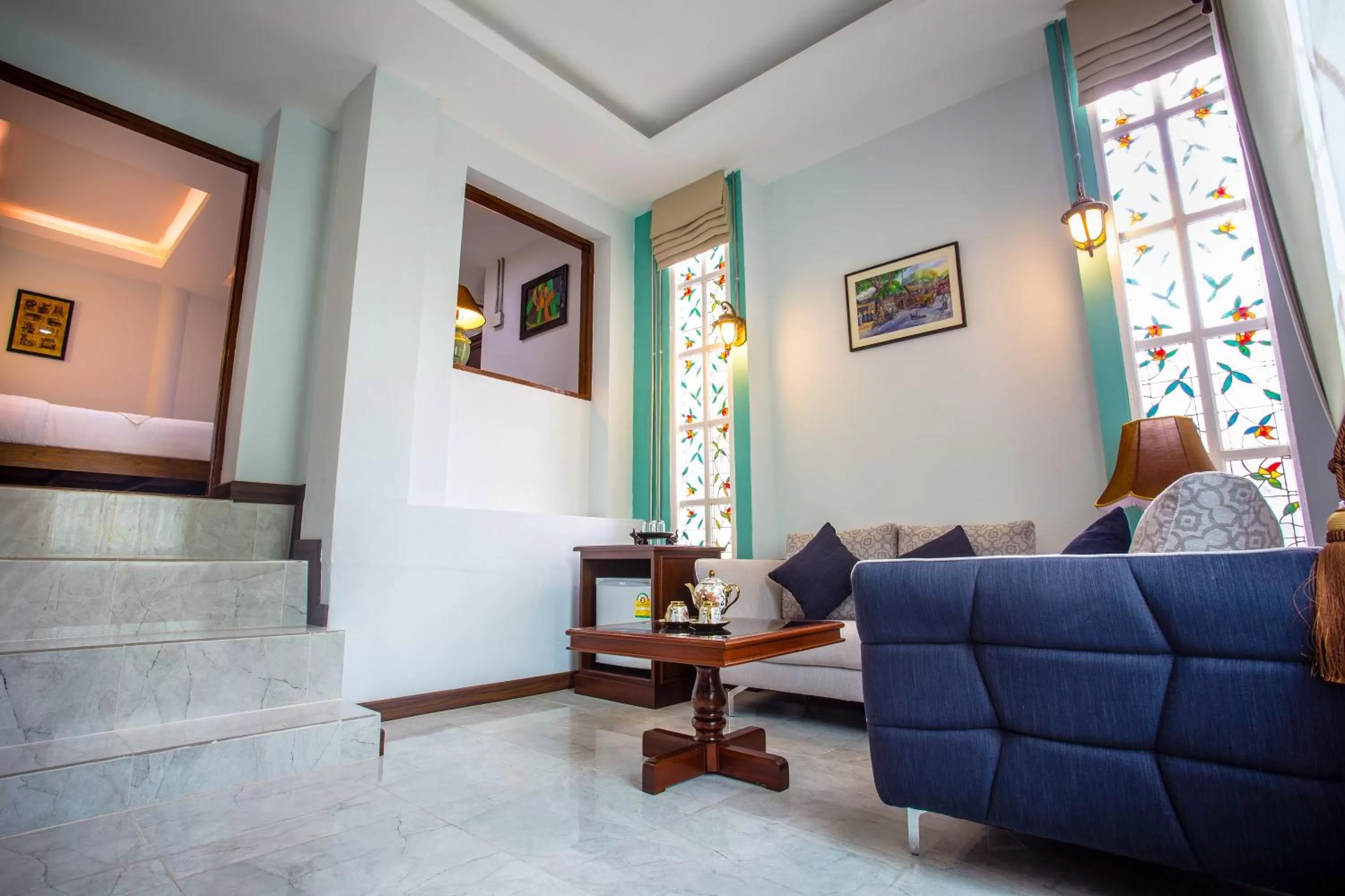 Living room in Pingdoi Hualin Boutique Hotel