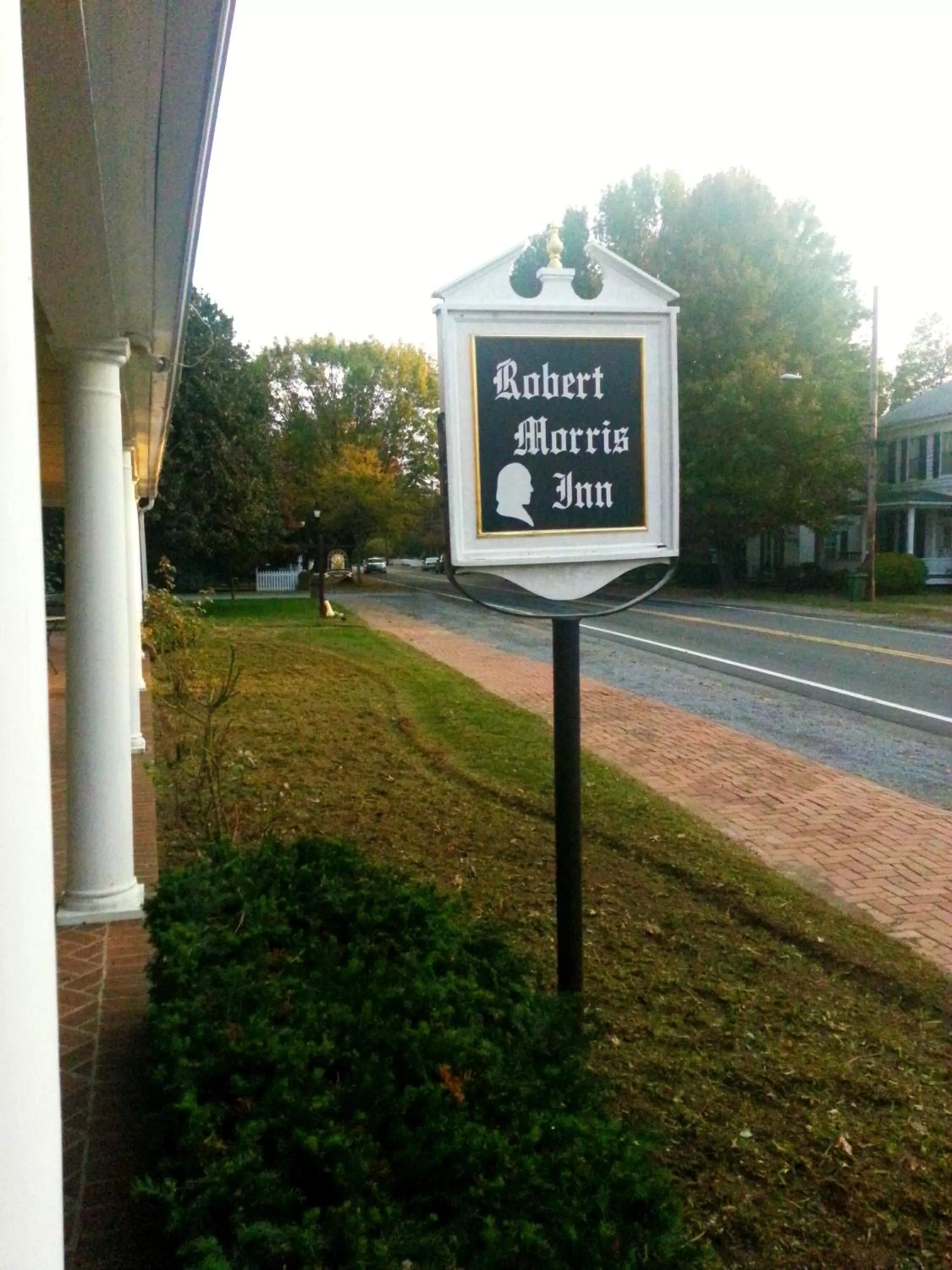 Facade/entrance in The Robert Morris Inn