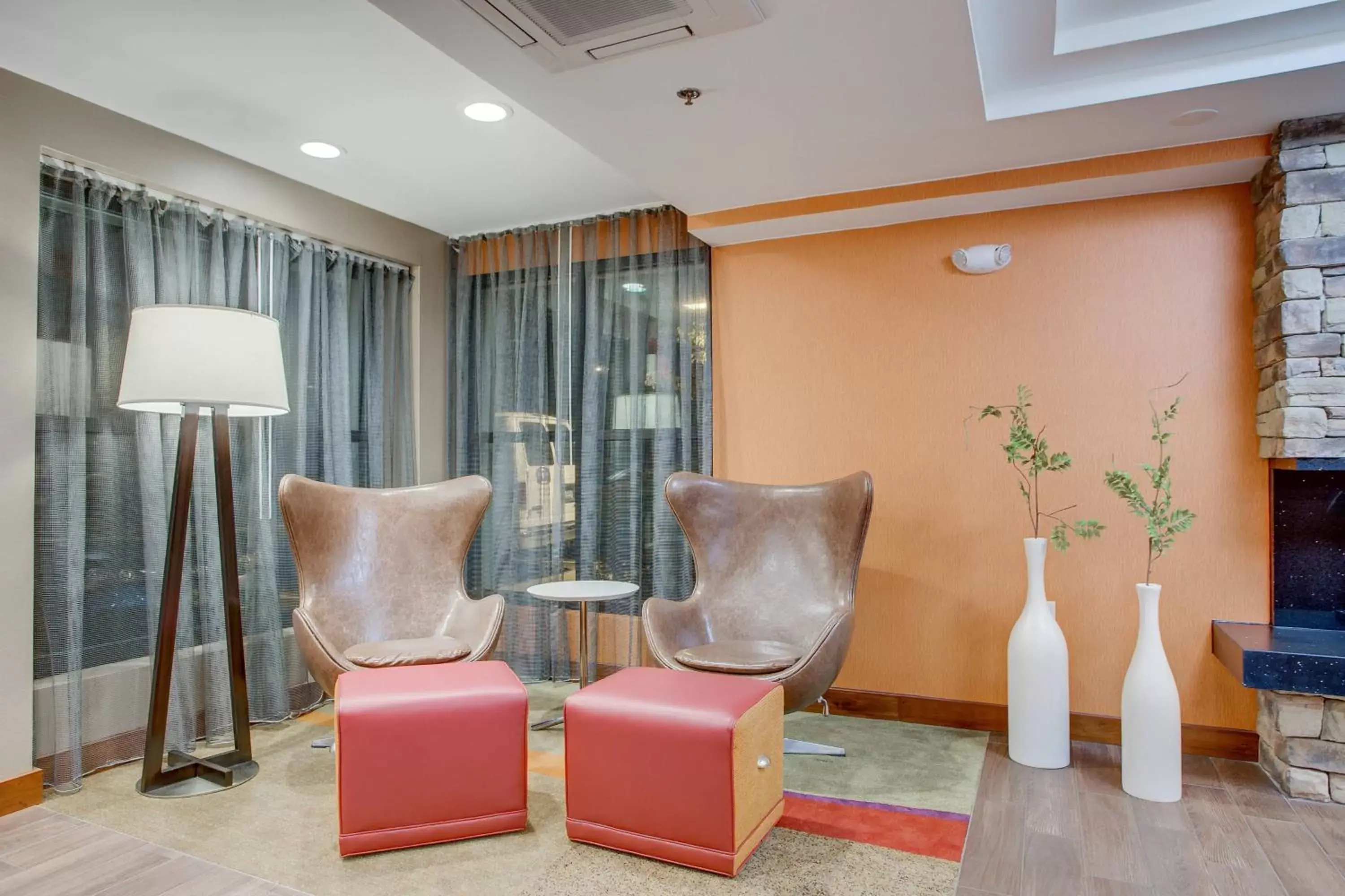 Lobby or reception, Seating Area in Fairfield Inn by Marriott Burlington Williston