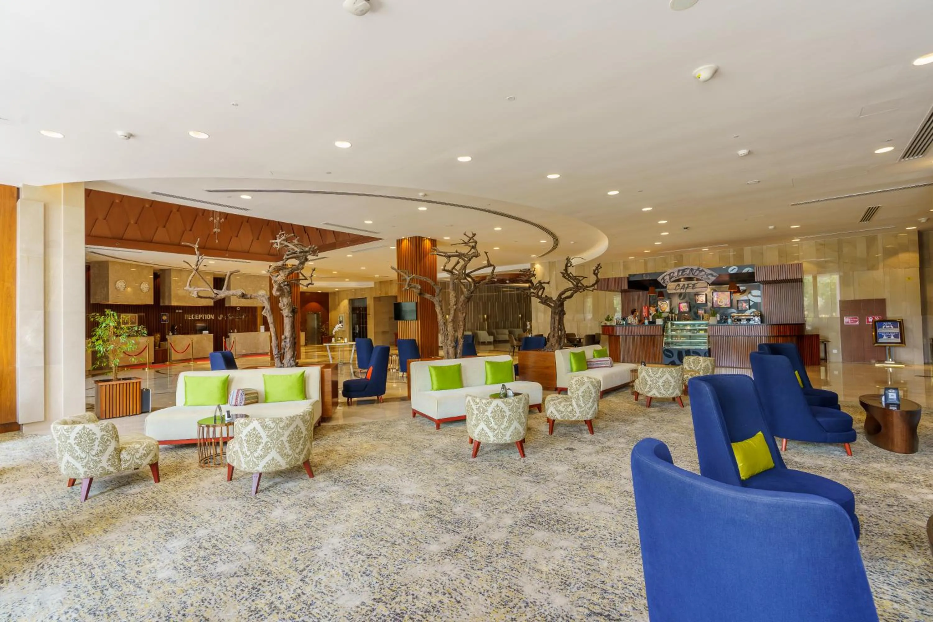 Lobby or reception in Levatio Hotel Muscat