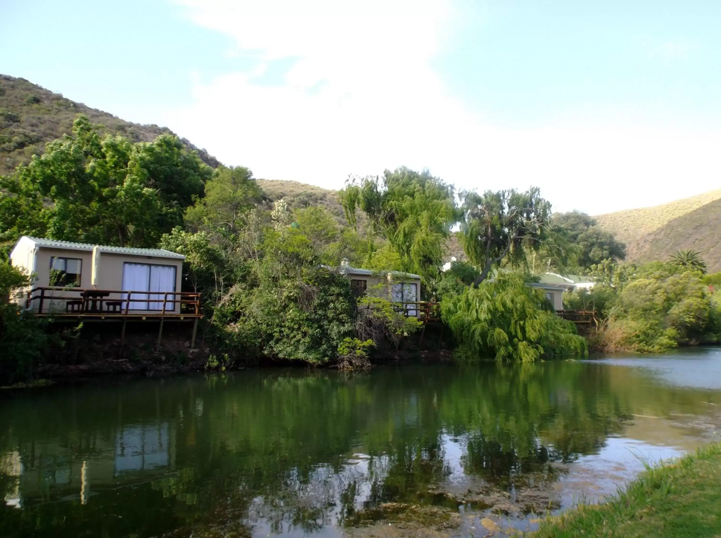View (from property/room) in Old Mill Lodge, Seasonal Working Ostrich Farm & Restaurant, Oudtshoorn