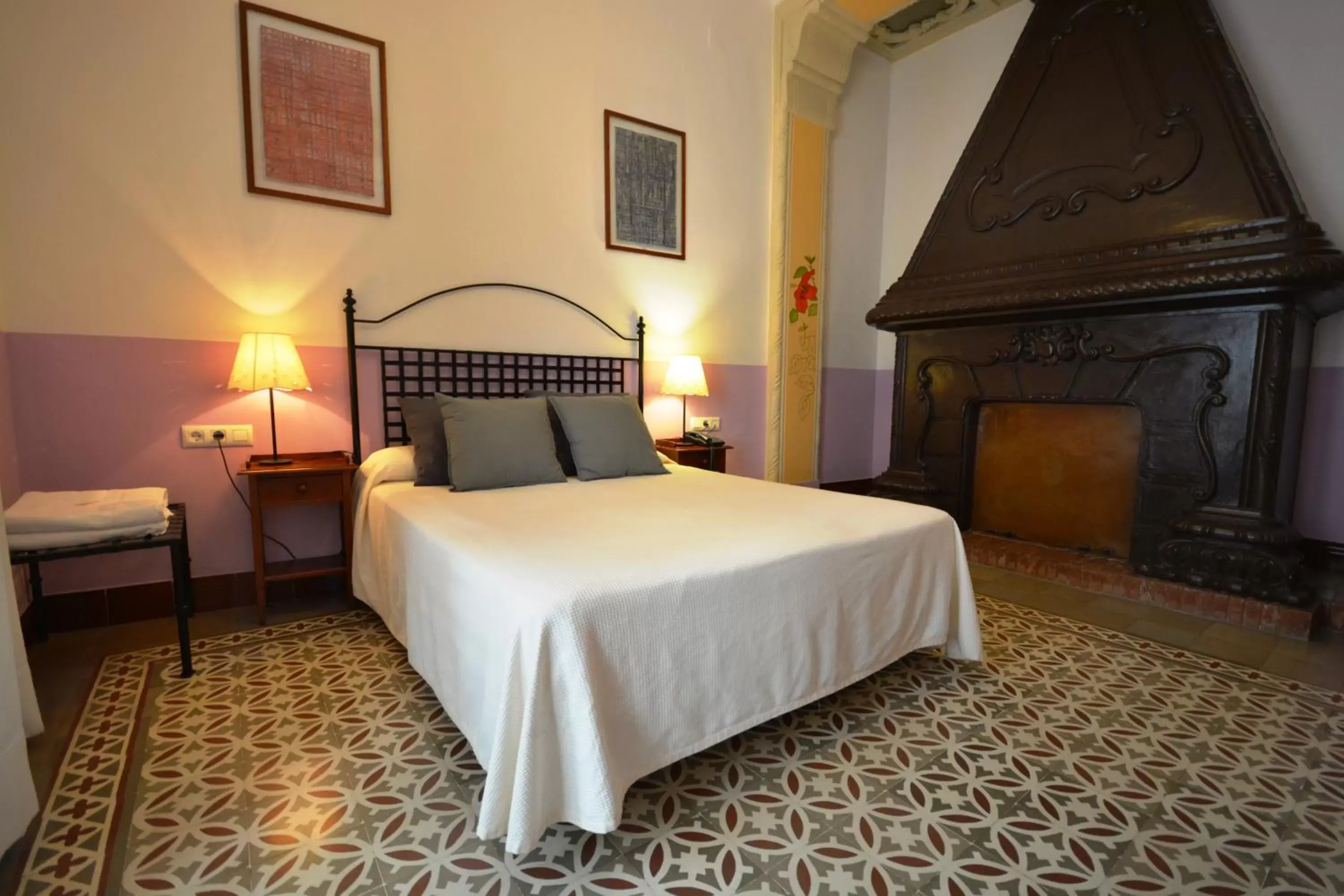 Bed, Room Photo in Hotel Casa de los Azulejos