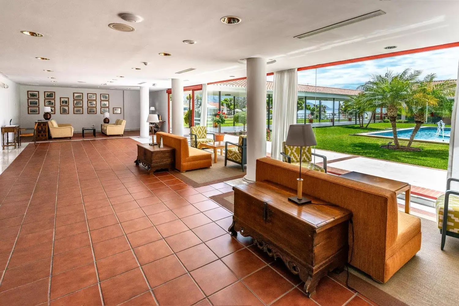 Lobby or reception in Parador de Nerja